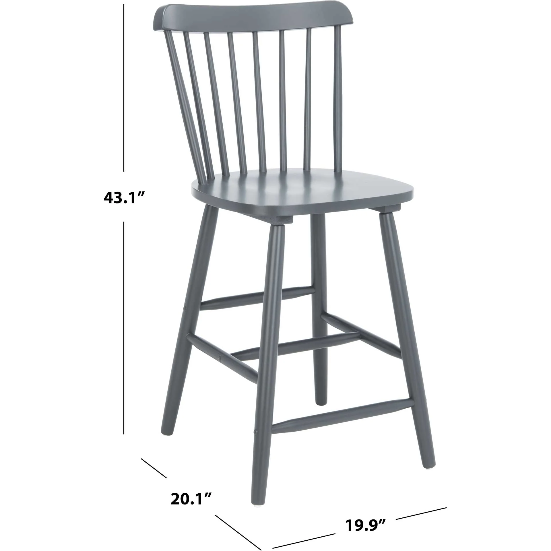 Gale Bar Stool Gray (Set of 2) - Image 22