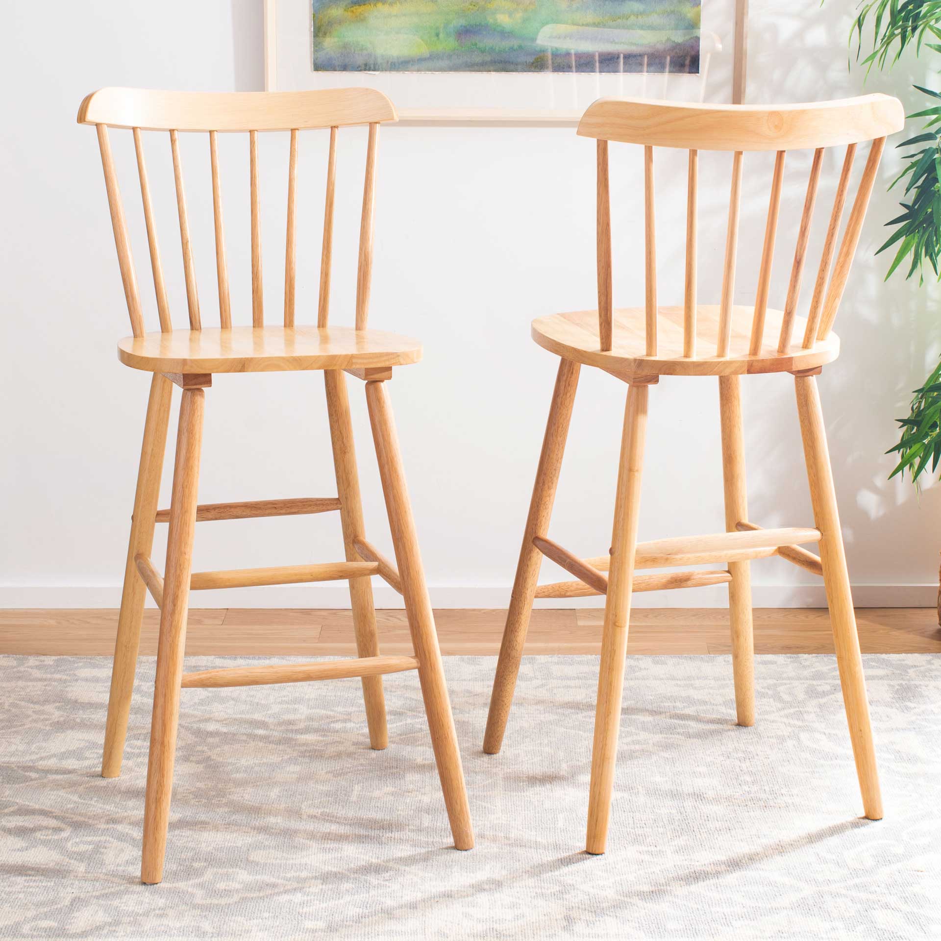 Gale Bar Stool Natural (Set of 2) - Image 7
