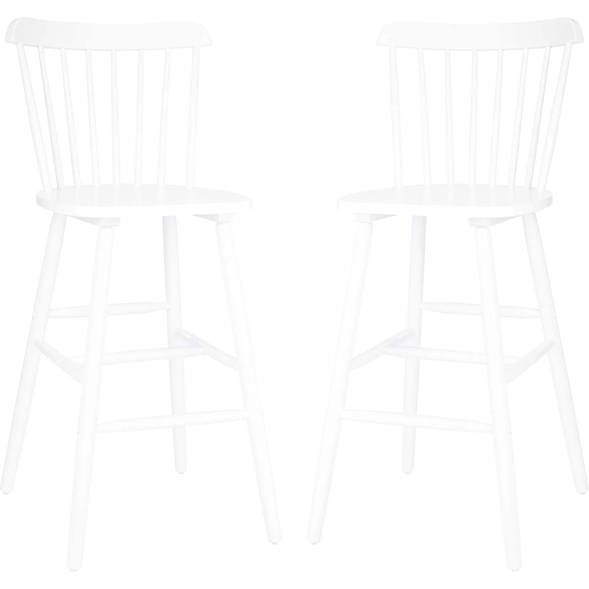 Gale Bar Stool White (Set of 2) - Image 2