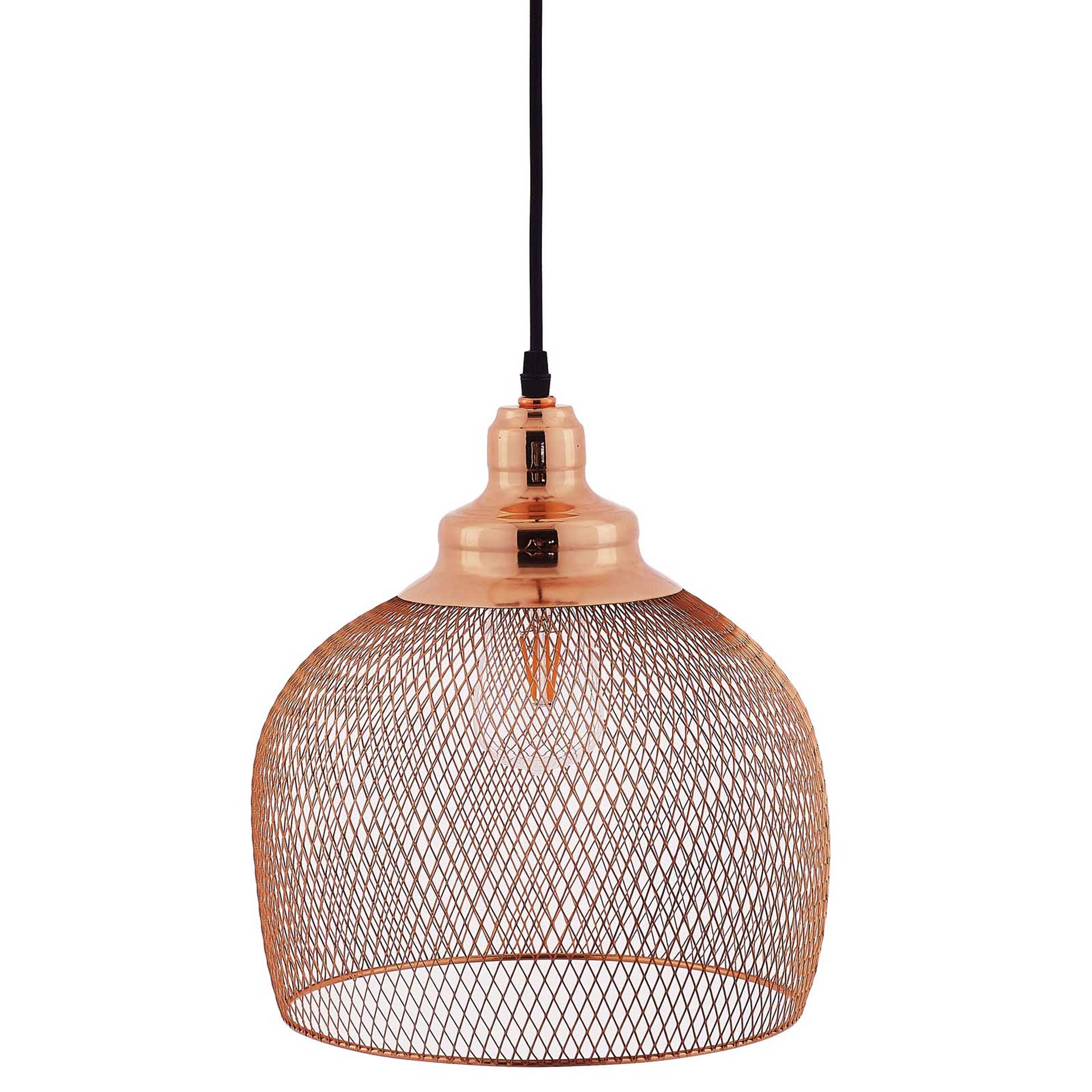 Gale Half-Sphere Pendant Light Rose Gold - Image 2