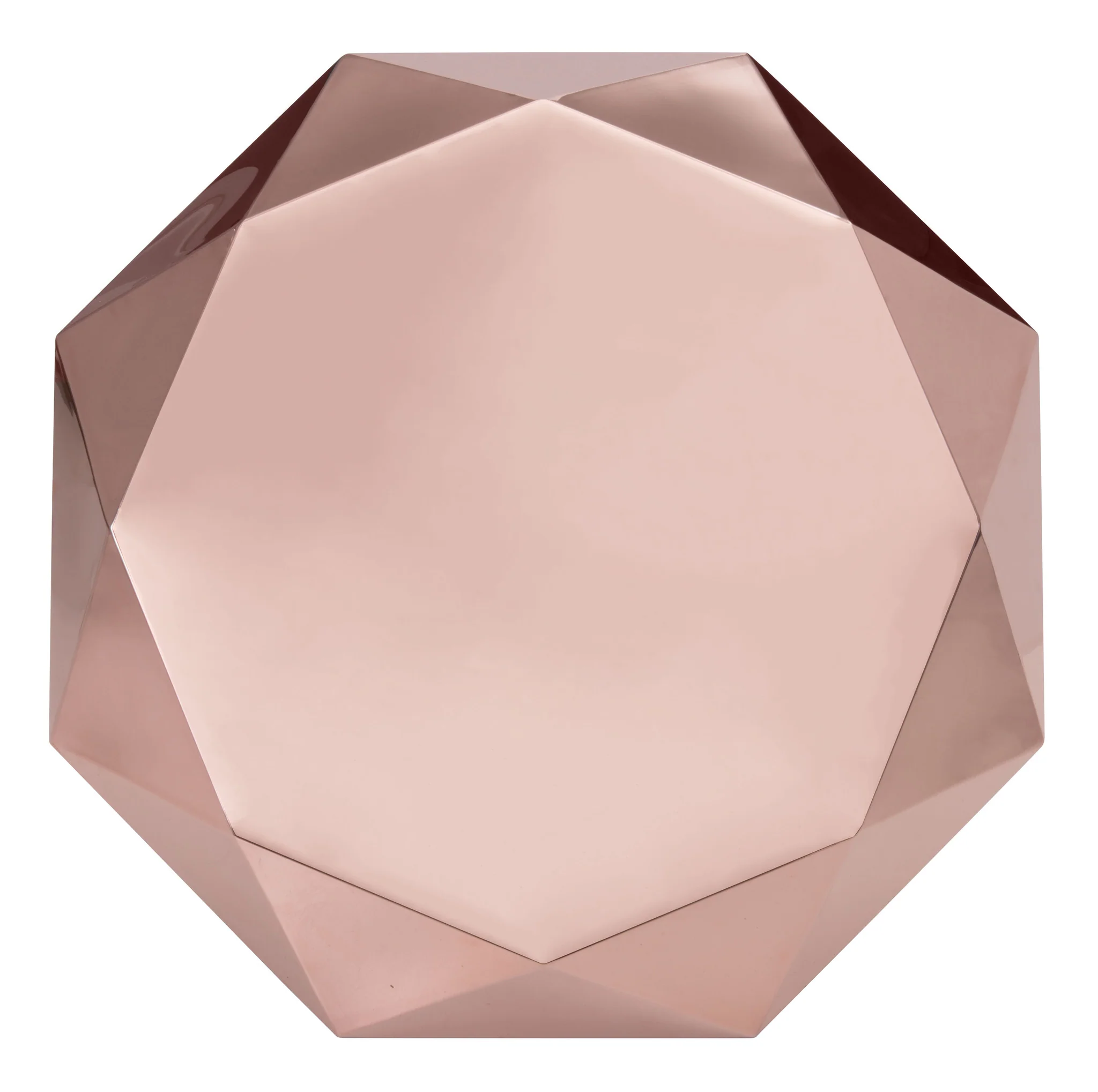 Galena Coffee Table Rose Gold - Image 3