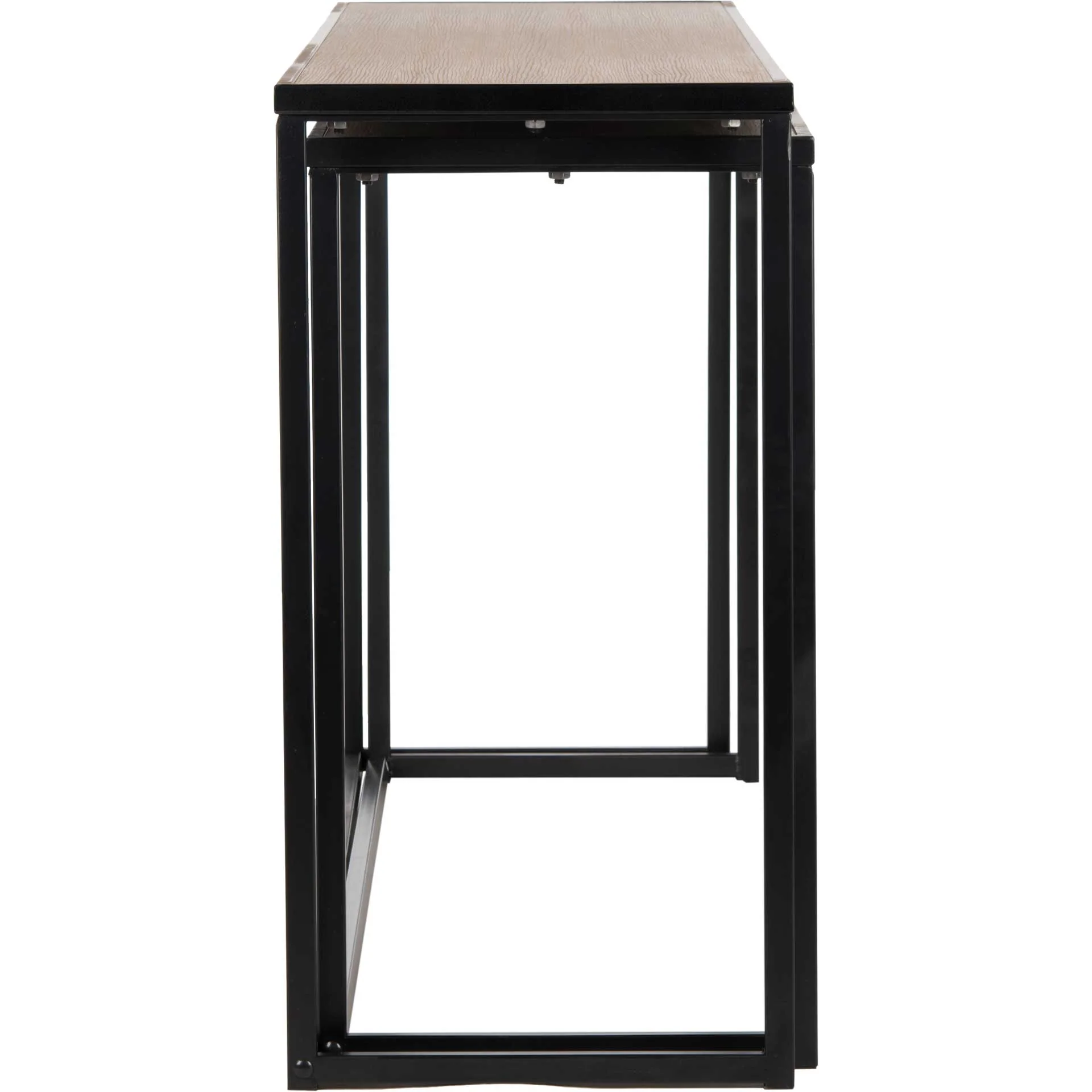Galien Wood Stacking Console Light Oak/Black - Image 3