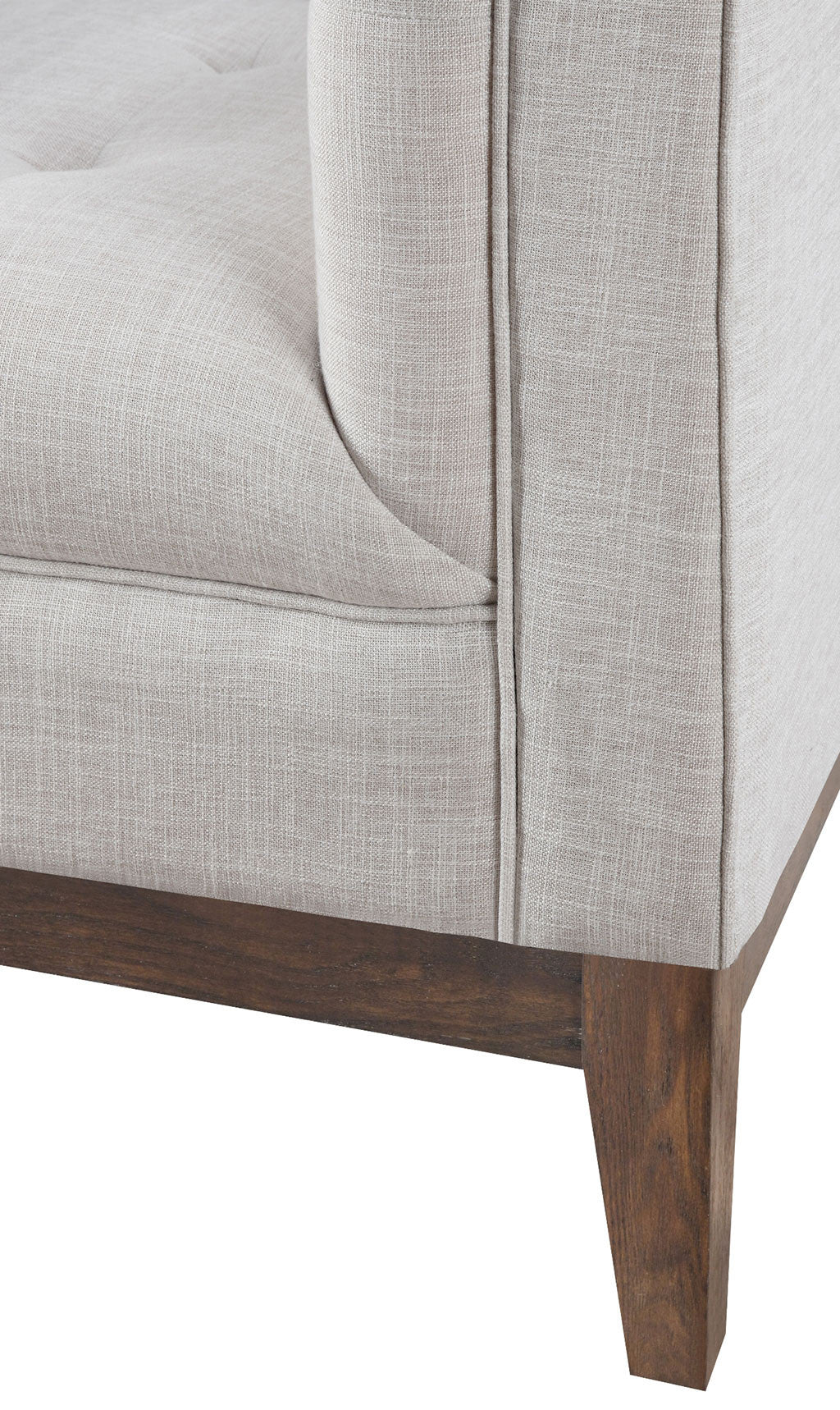 Galio Linen Chair Beige - Image 3