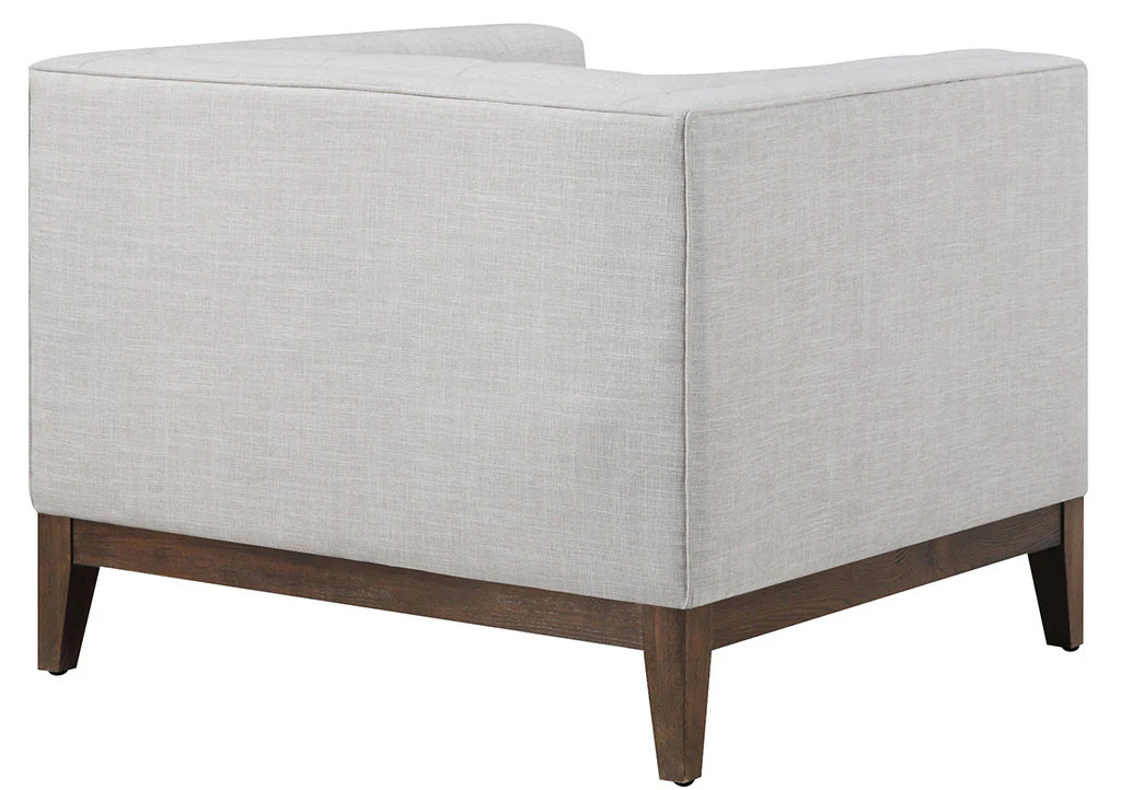 Galio Linen Chair Beige - Image 4