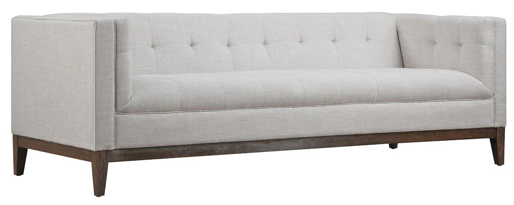 Galio Linen Sofa Beige - Image 2