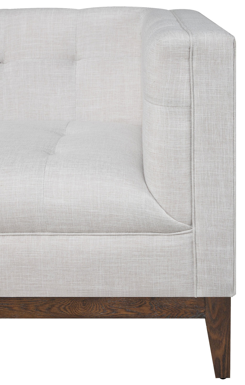 Galio Linen Sofa Beige - Image 3
