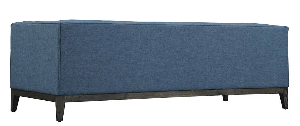 Galio Linen Sofa Blue - Image 3