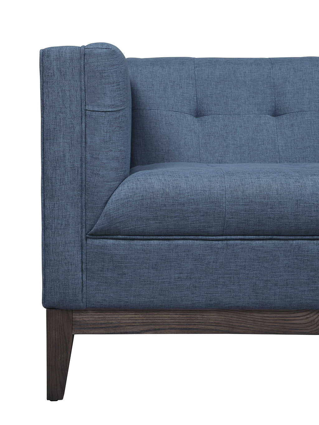 Galio Linen Sofa Blue - Image 4