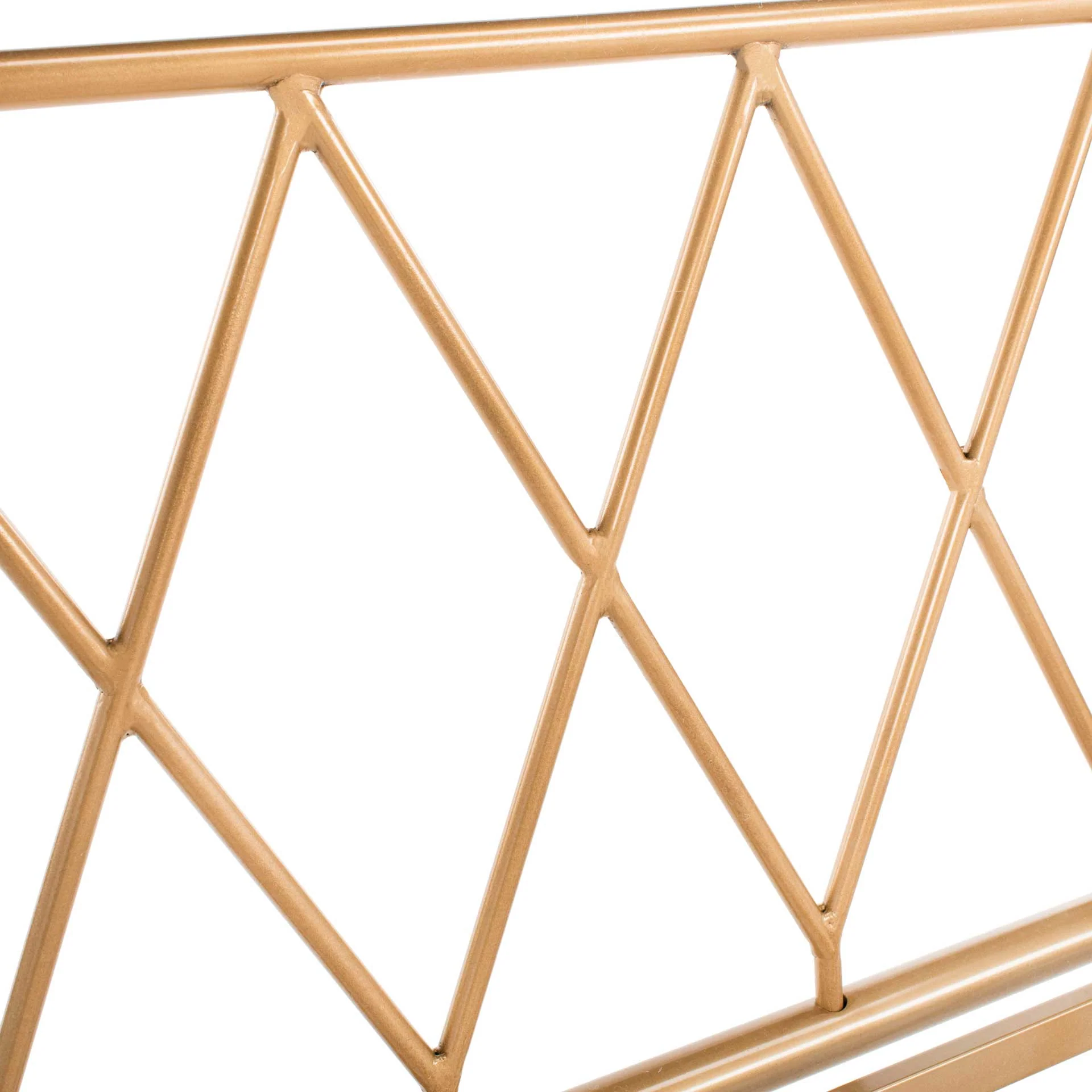 Gallatin Gold Finish Bed Gold - Image 3