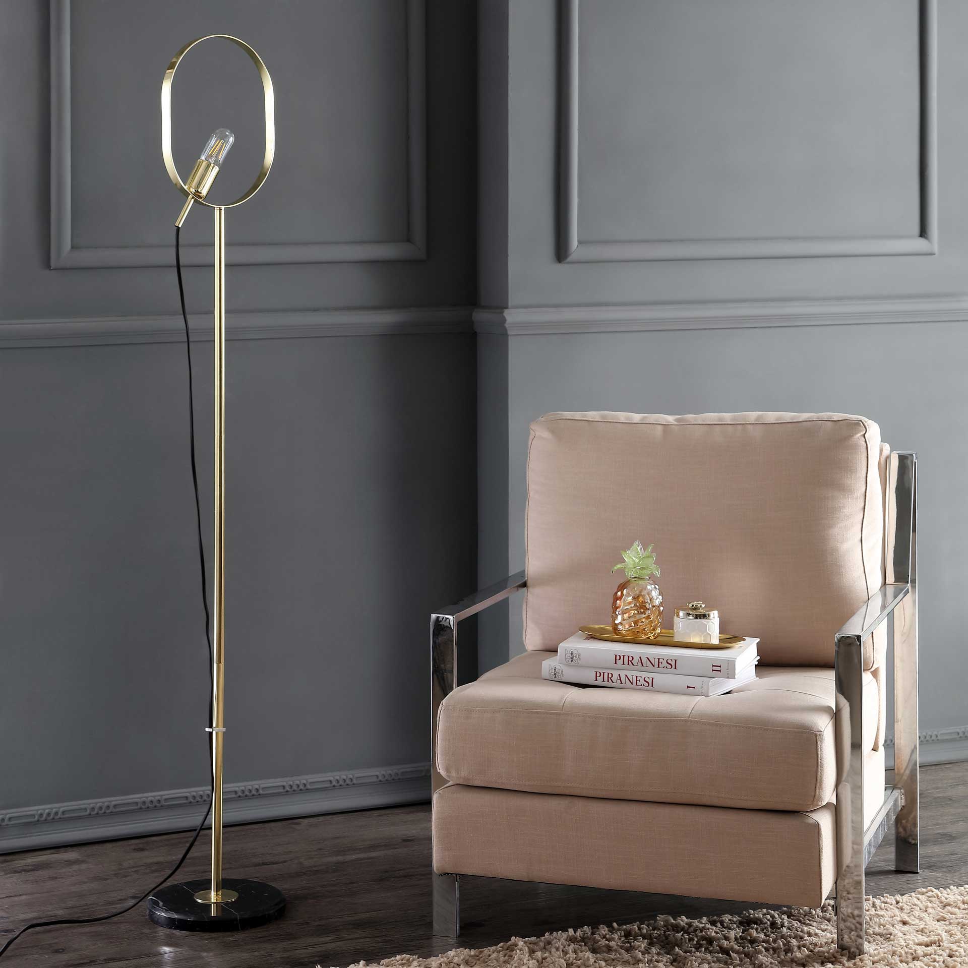 Gama Floor Lamp Gold - Image 3