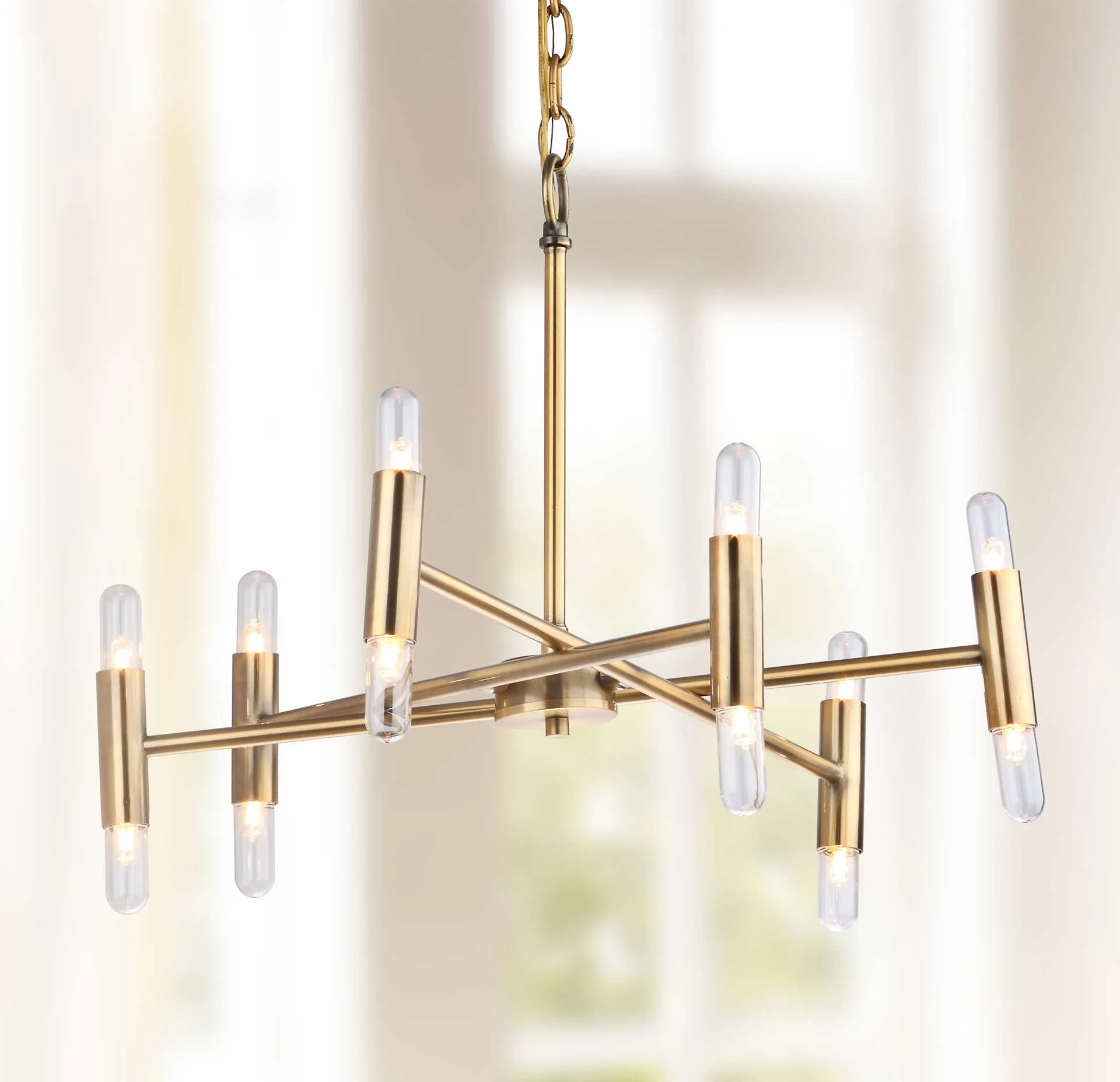 Gamut Chandelier Gold - Image 4