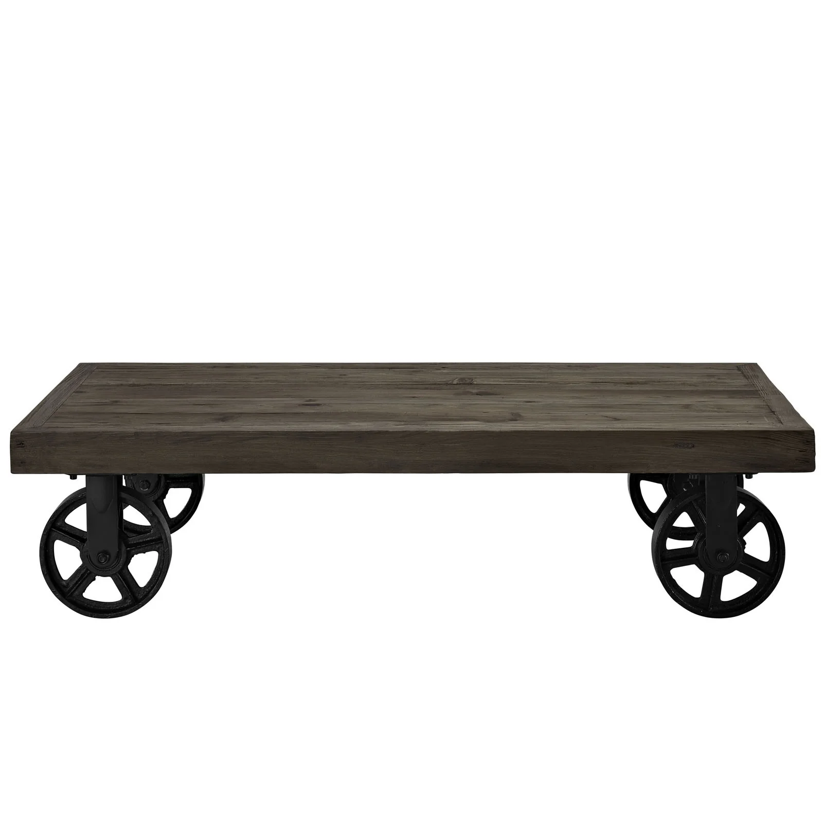 Gareth Wood Top Coffee Table Brown - Image 2