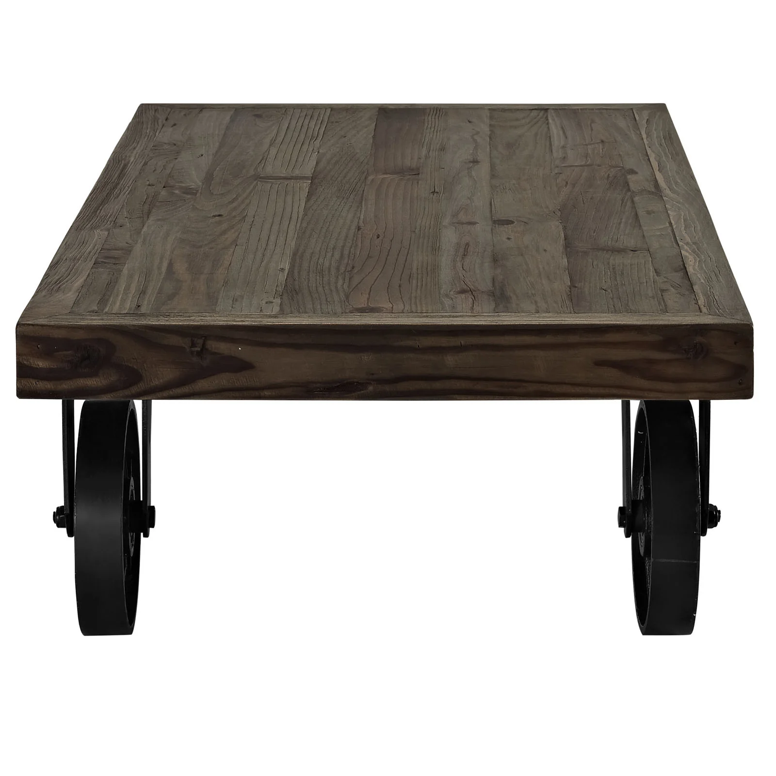 Gareth Wood Top Coffee Table Brown - Image 3