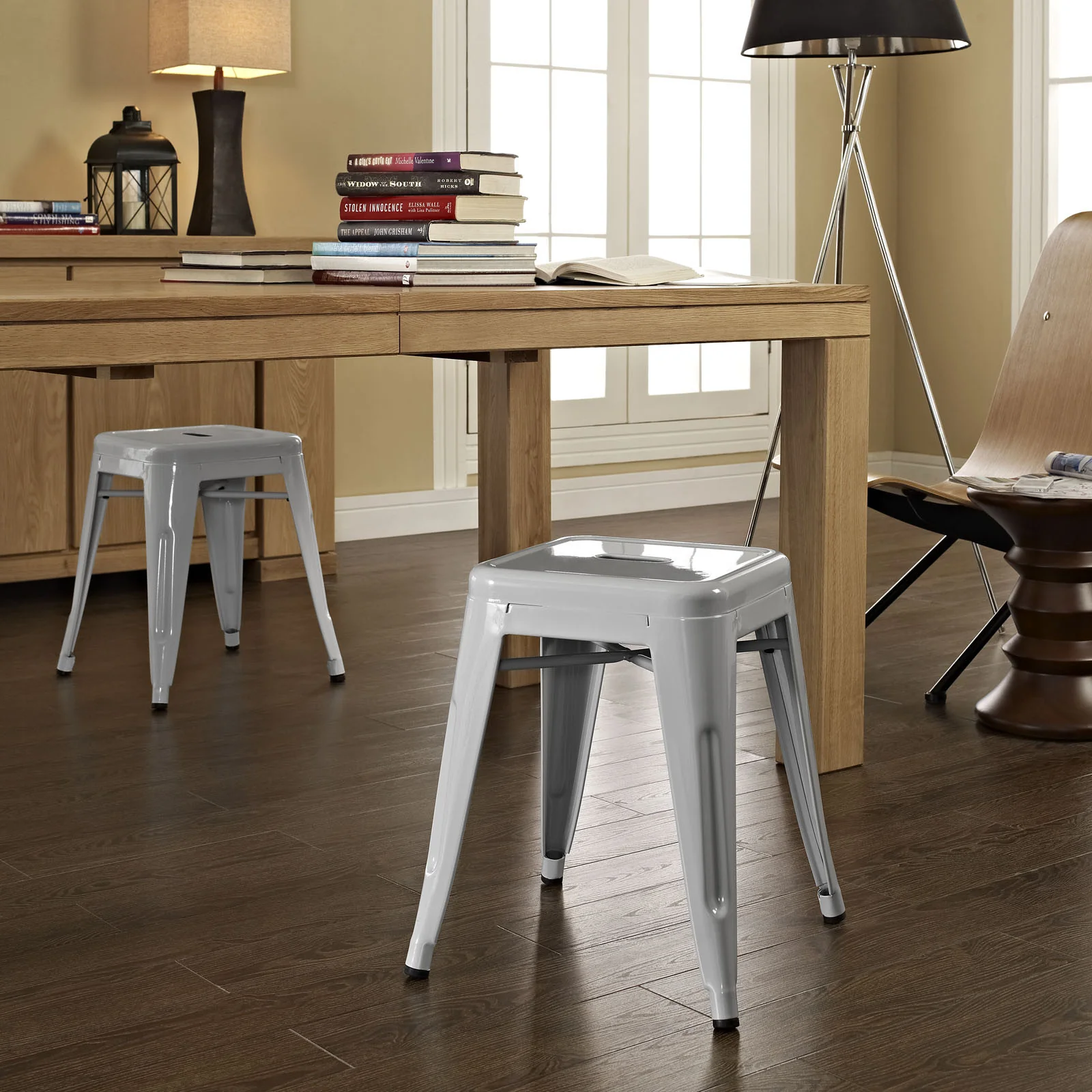 Gather Stool Gray - Image 3