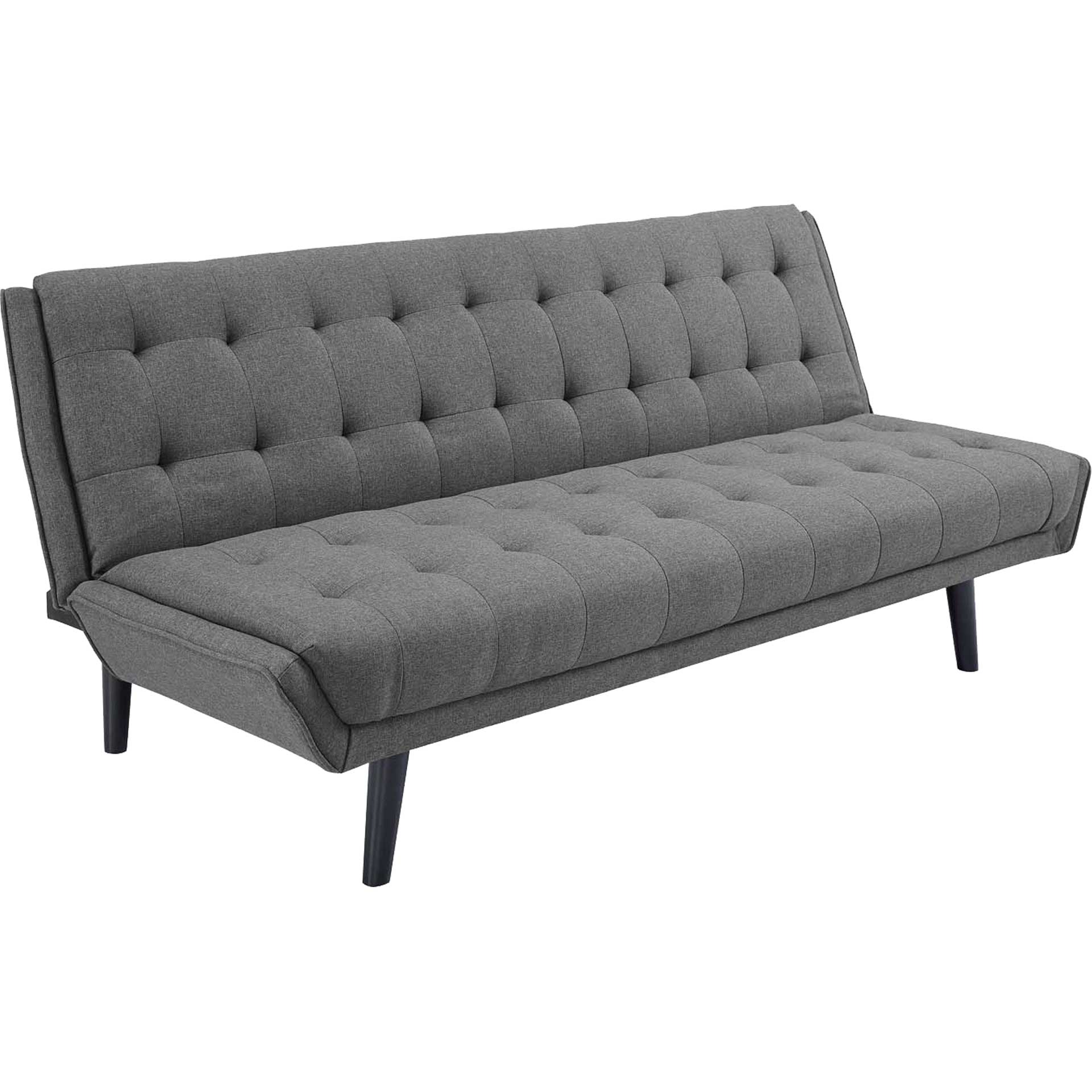 Gather Tufted Convertible Fabric Sofa Bed Gray - Image 2