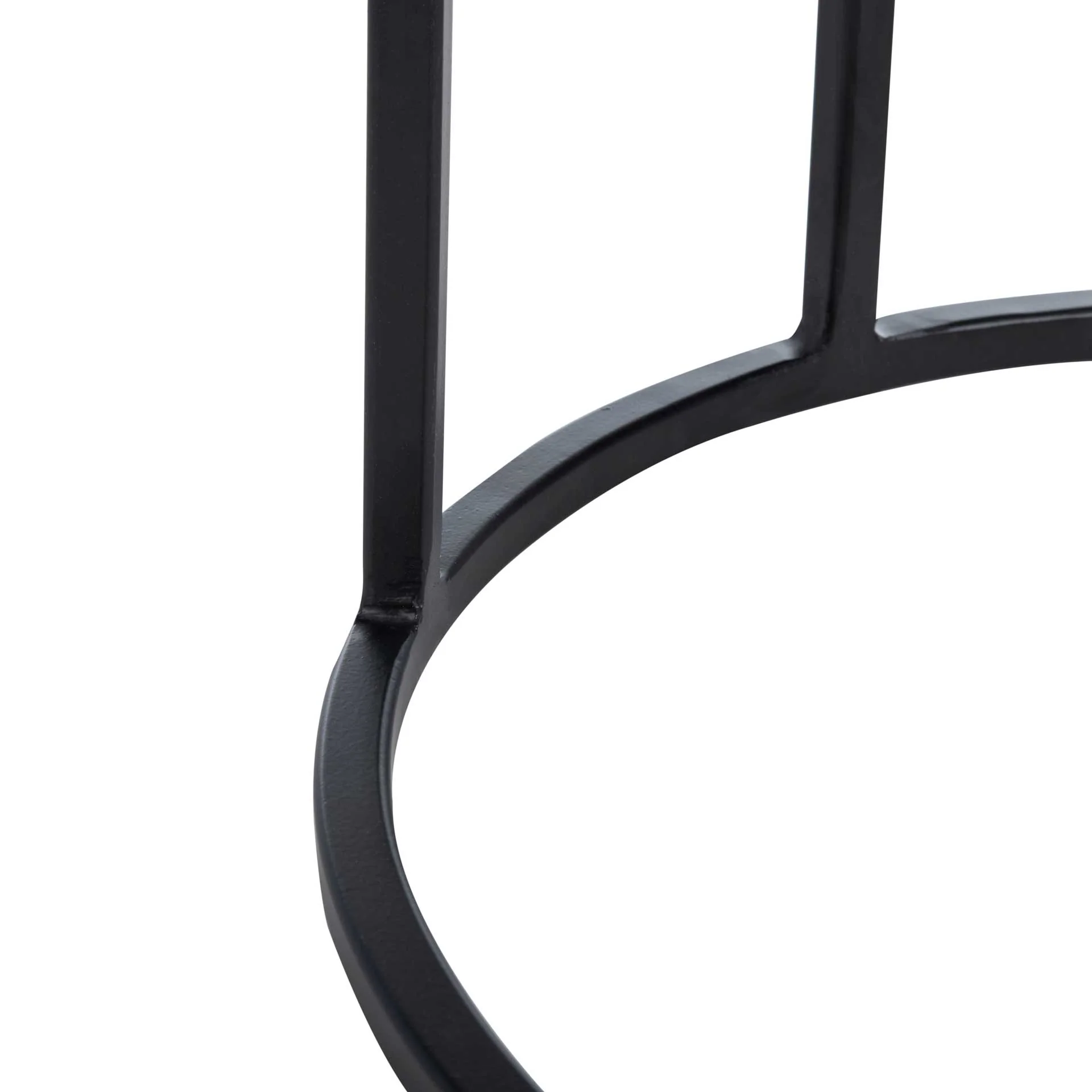Gear Agate Side Table Black Agate - Image 5