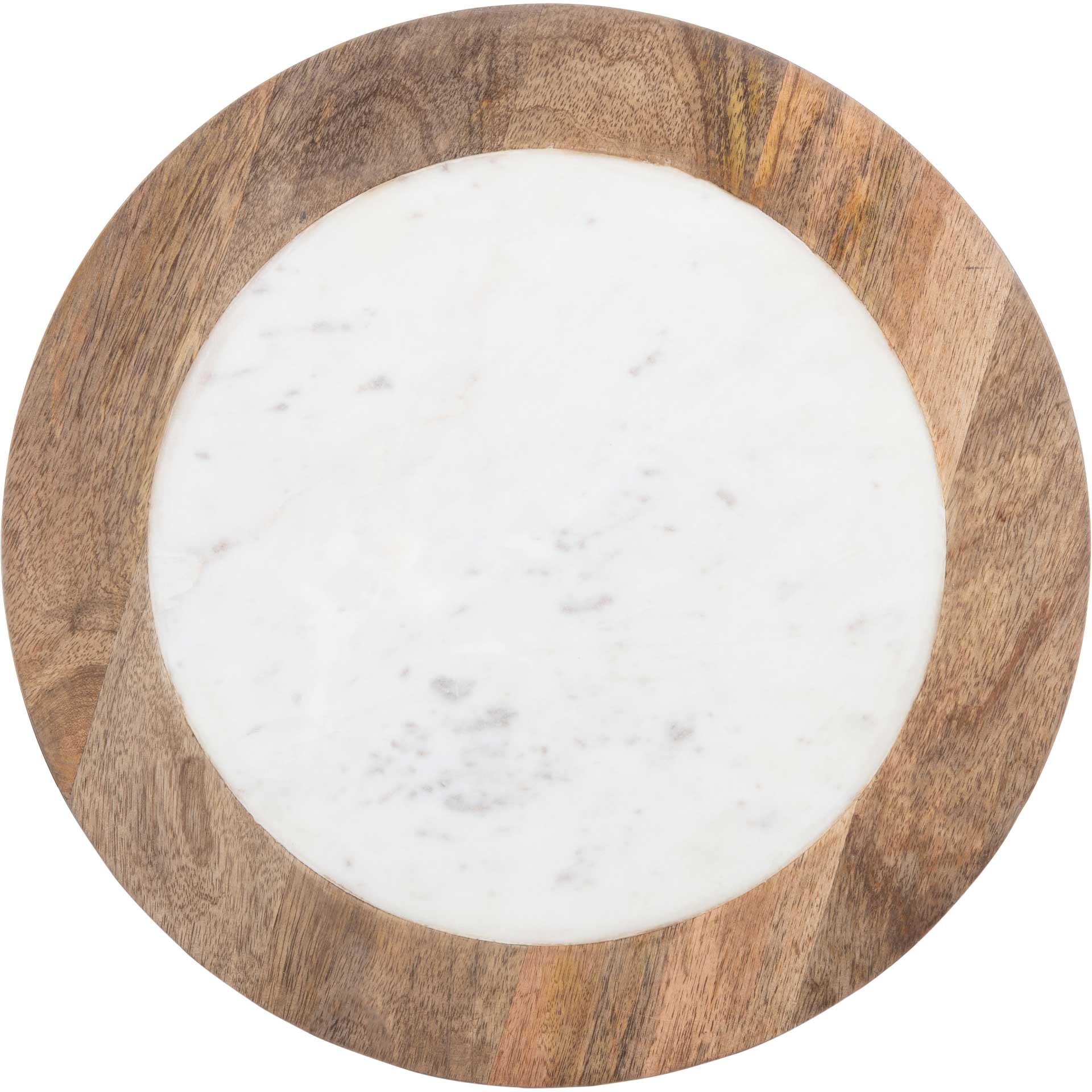 Gear Agate Side Table White Marble - Image 3