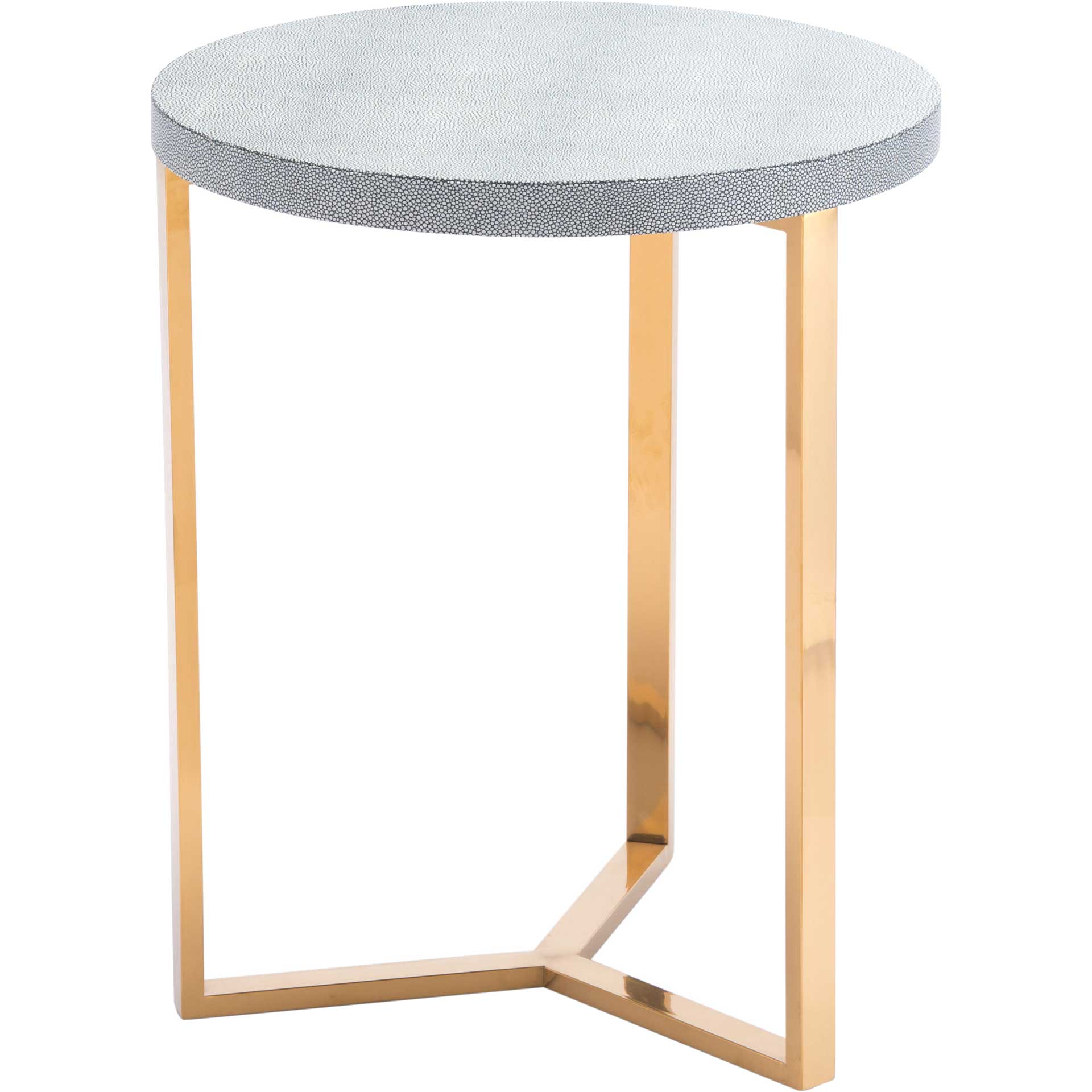 Gela 2-Piece Round Table Gray - Image 3
