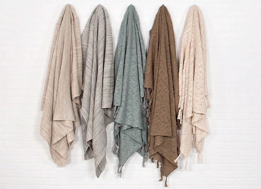 Gem Lead Gray Throw - Image 4