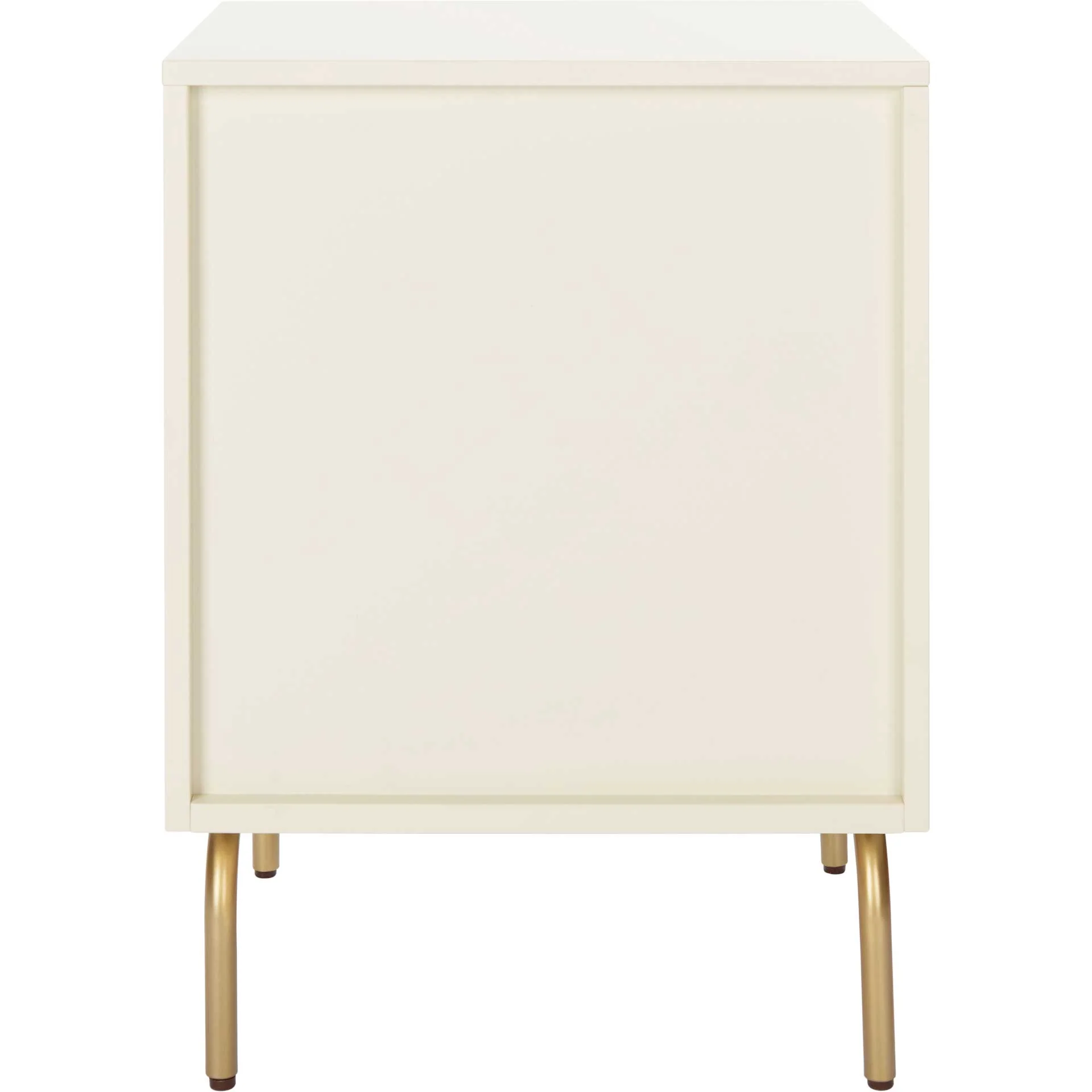 Gemma 2 Drawer Nightstand Cream/White Washed - Image 4