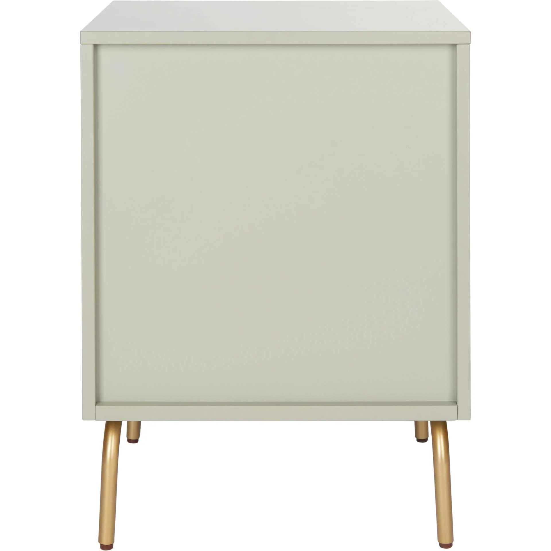 Gemma 2 Drawer Nightstand Gray/White Washed - Image 4