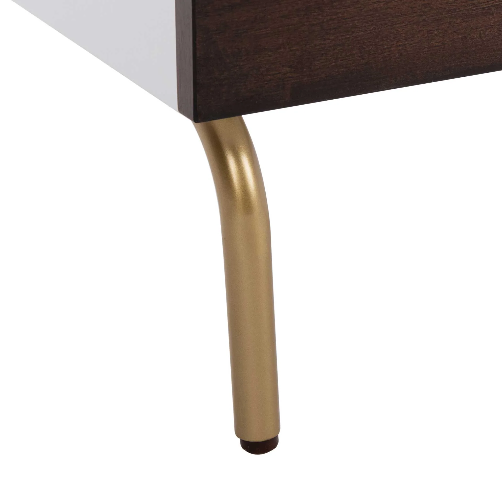Gemma 2 Drawer Nightstand Walnut/White - Image 6