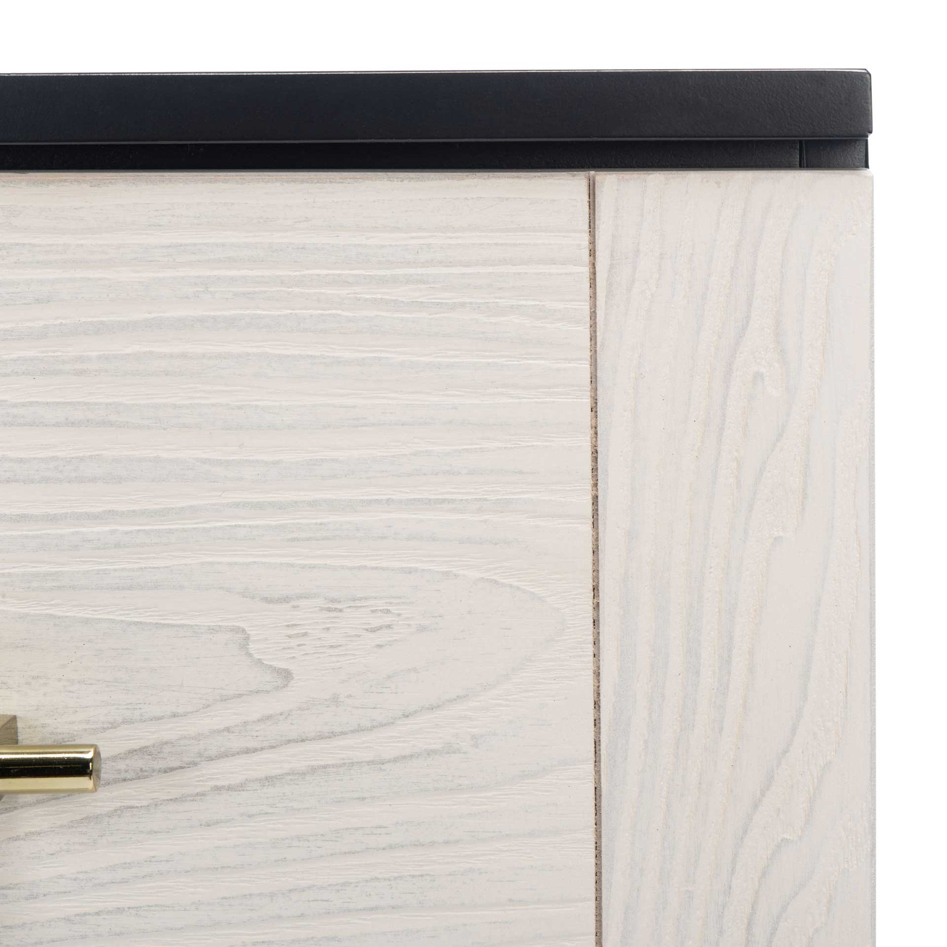 Gemma 3 Drawer Dresser Black/White Washed - Image 5
