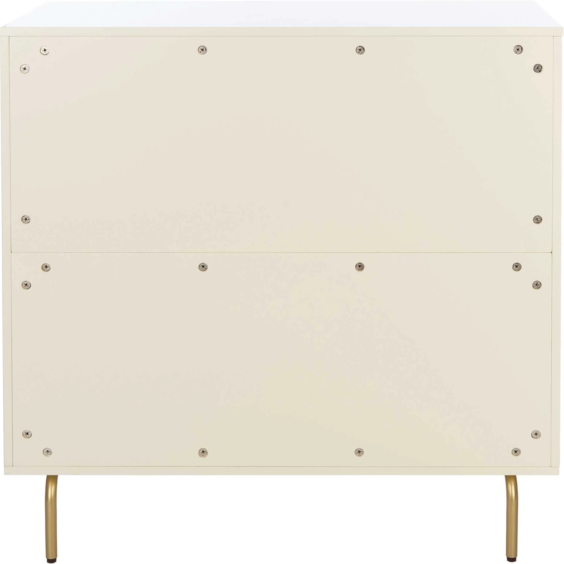 Gemma 3 Drawer Dresser Cream/White Washed - Image 4
