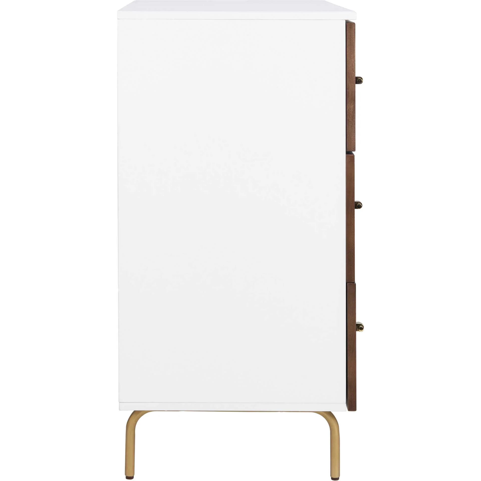 Gemma 3 Drawer Dresser Walnut/White - Image 3