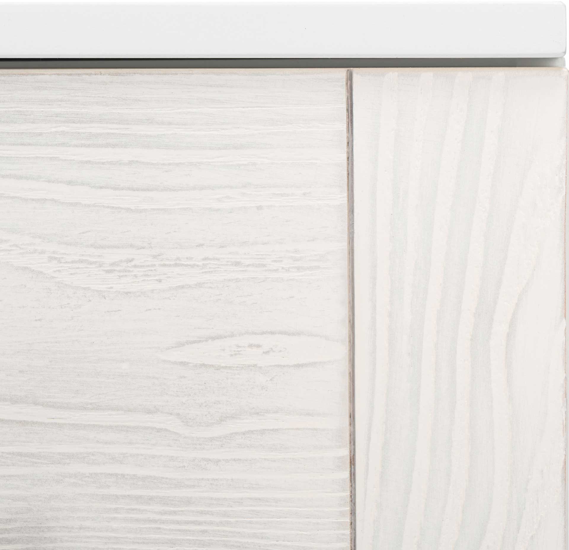 Gemma 3 Drawer Dresser White/White Washed - Image 5
