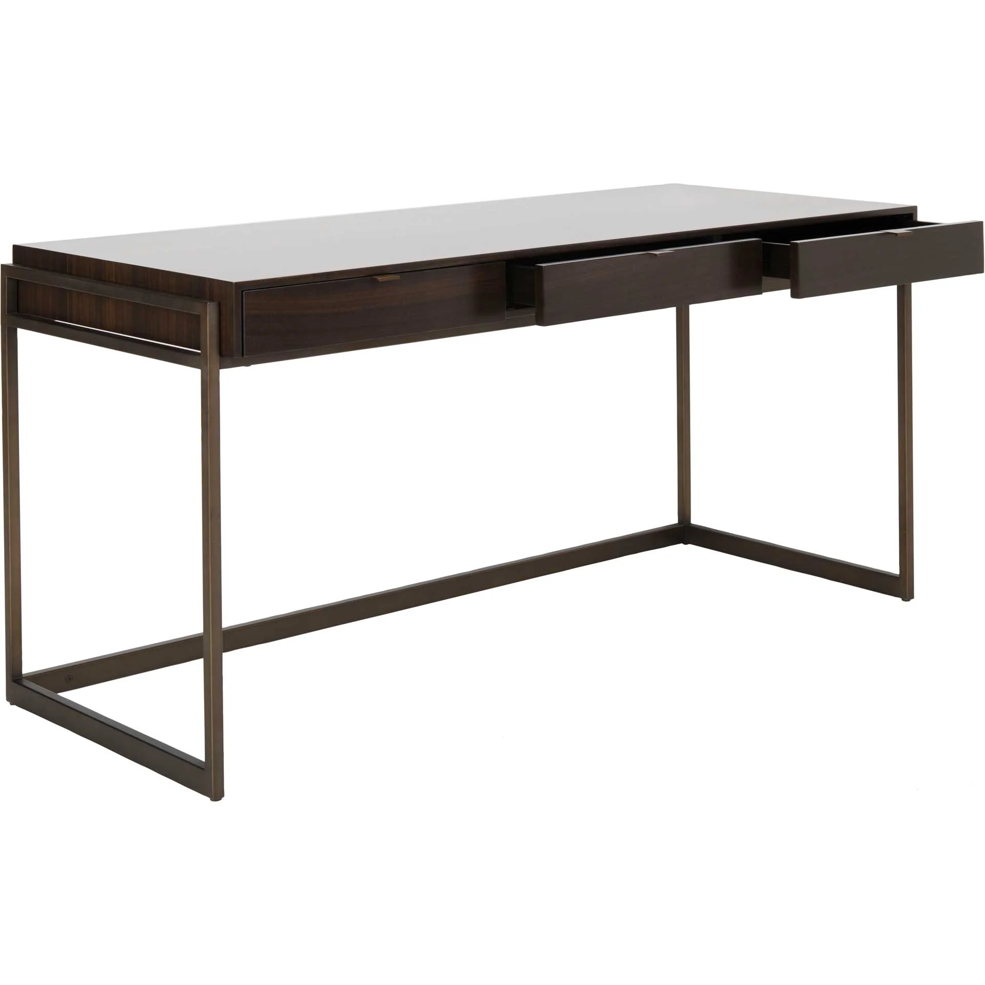 Gemma 3-Drawer Writing Desk Writing - Image 2