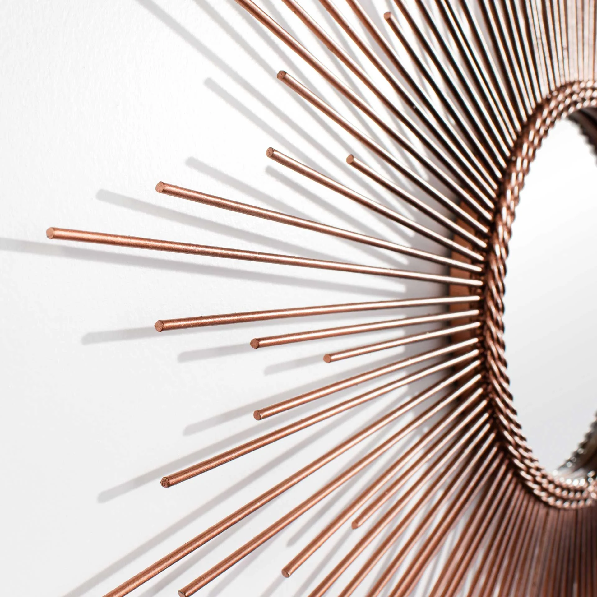 Gemma Sunburst Mirror Copper - Image 4