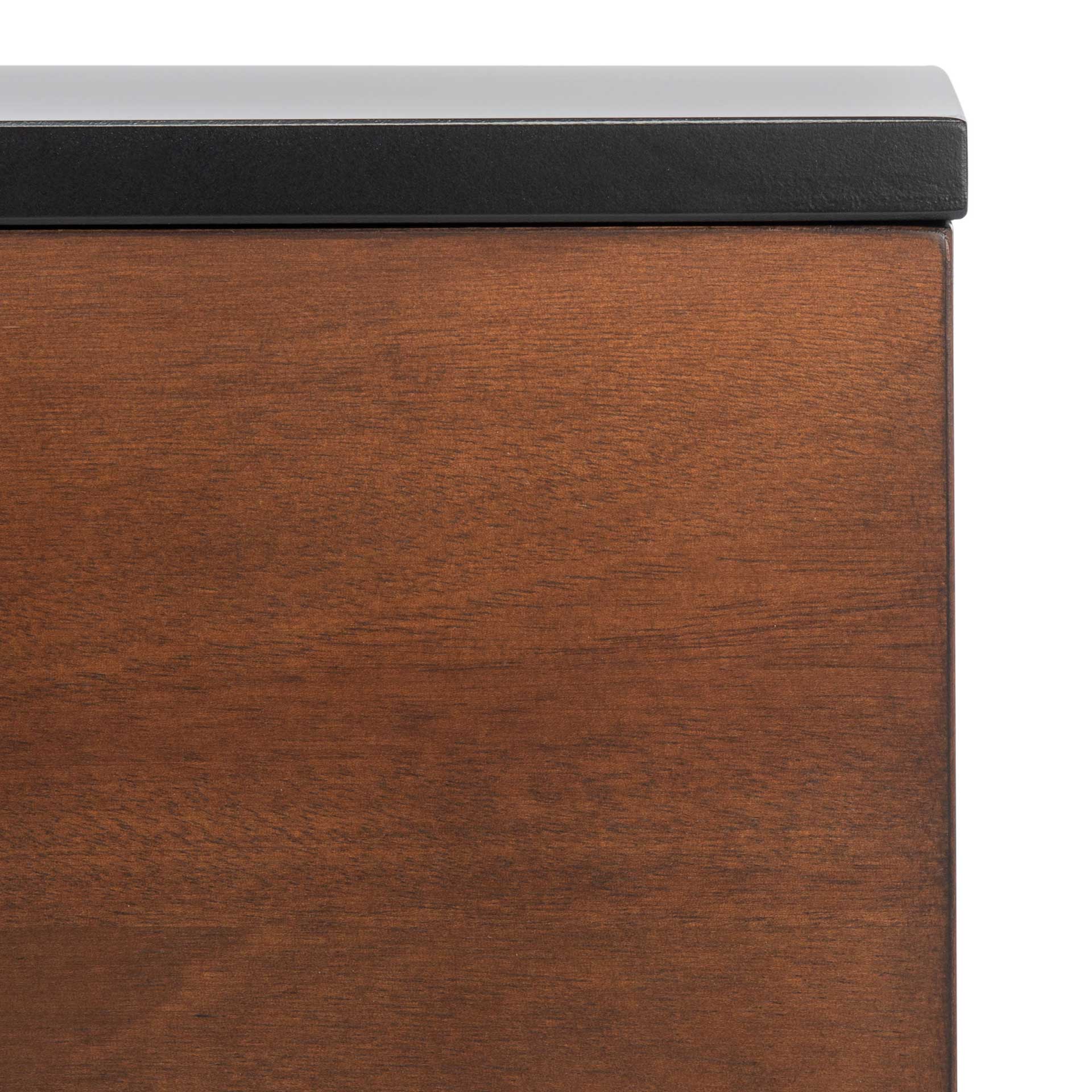 Gemma TV Stand Black/Walnut - Image 5