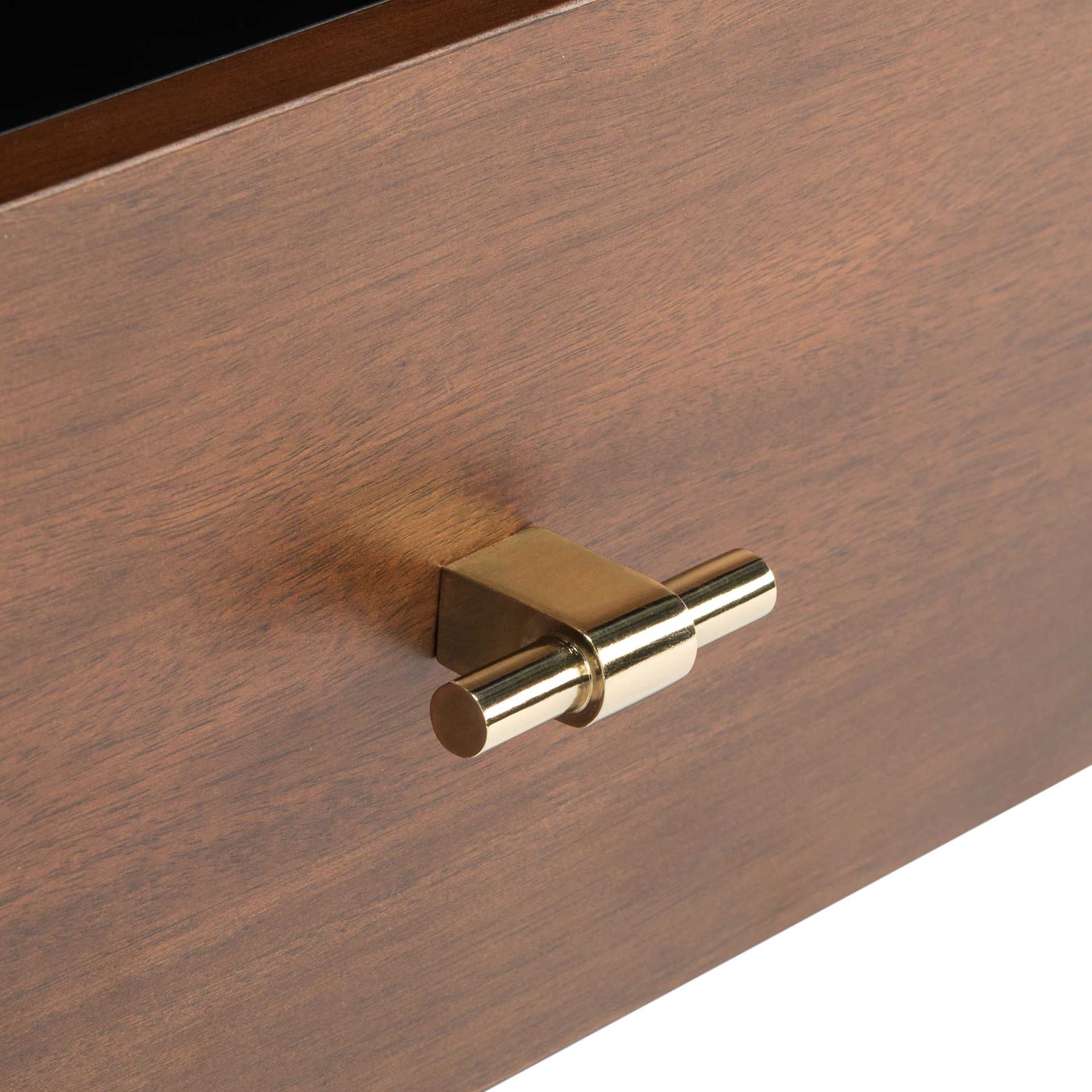 Gemma TV Stand Black/Walnut - Image 6