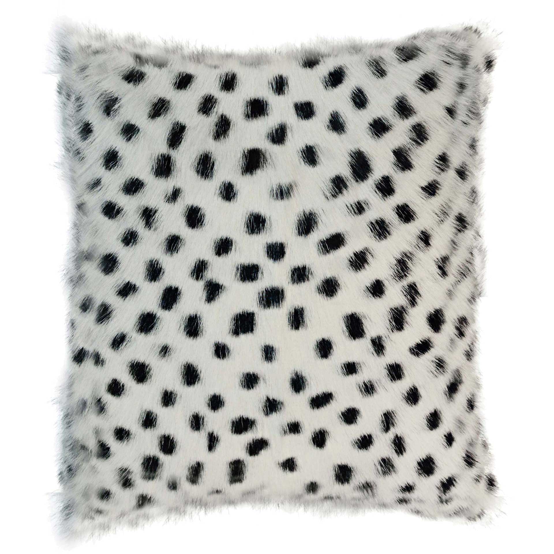 Genesis Goatskin Pillow White Leopard - Image 5