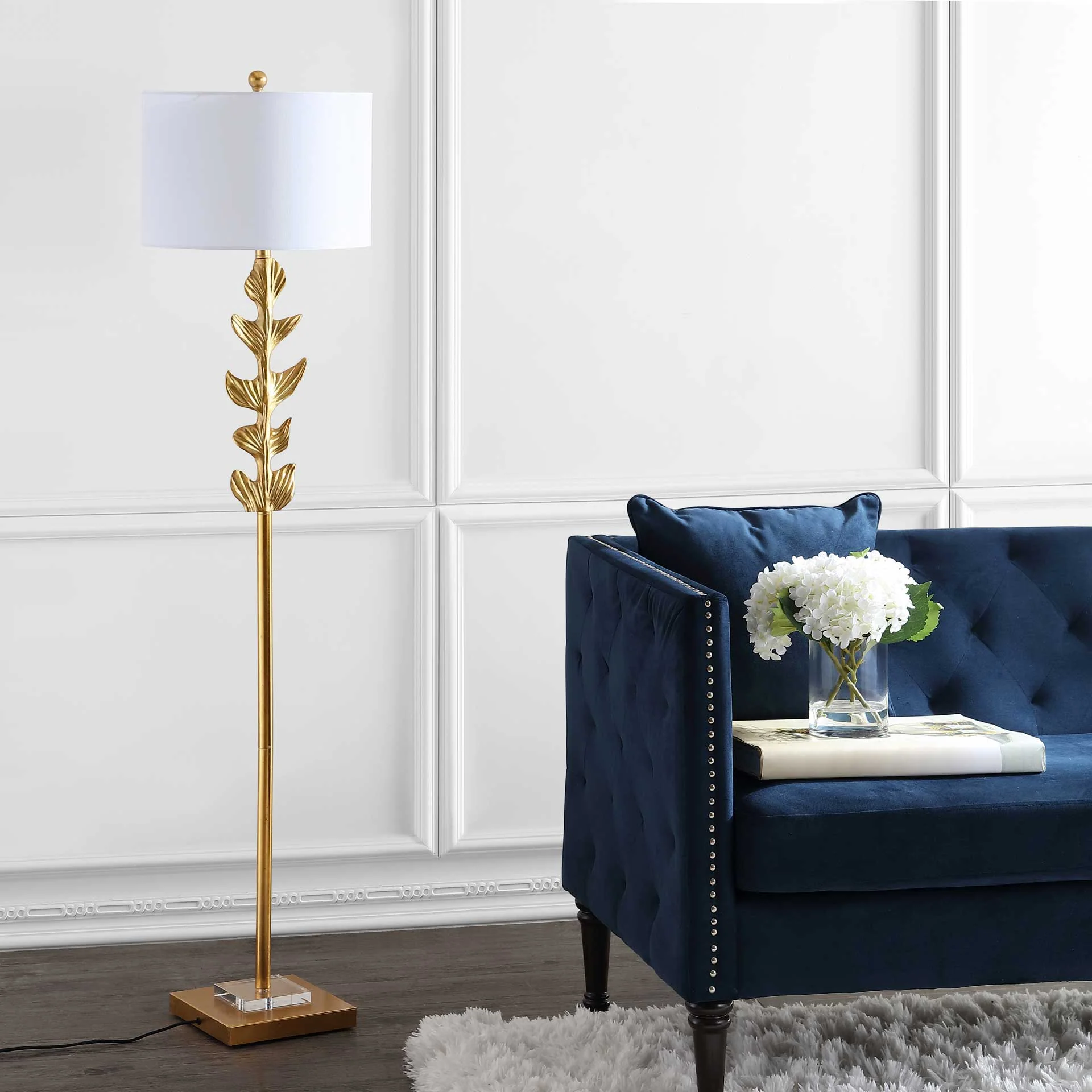 Genna Floor Lamp Gold - Image 3