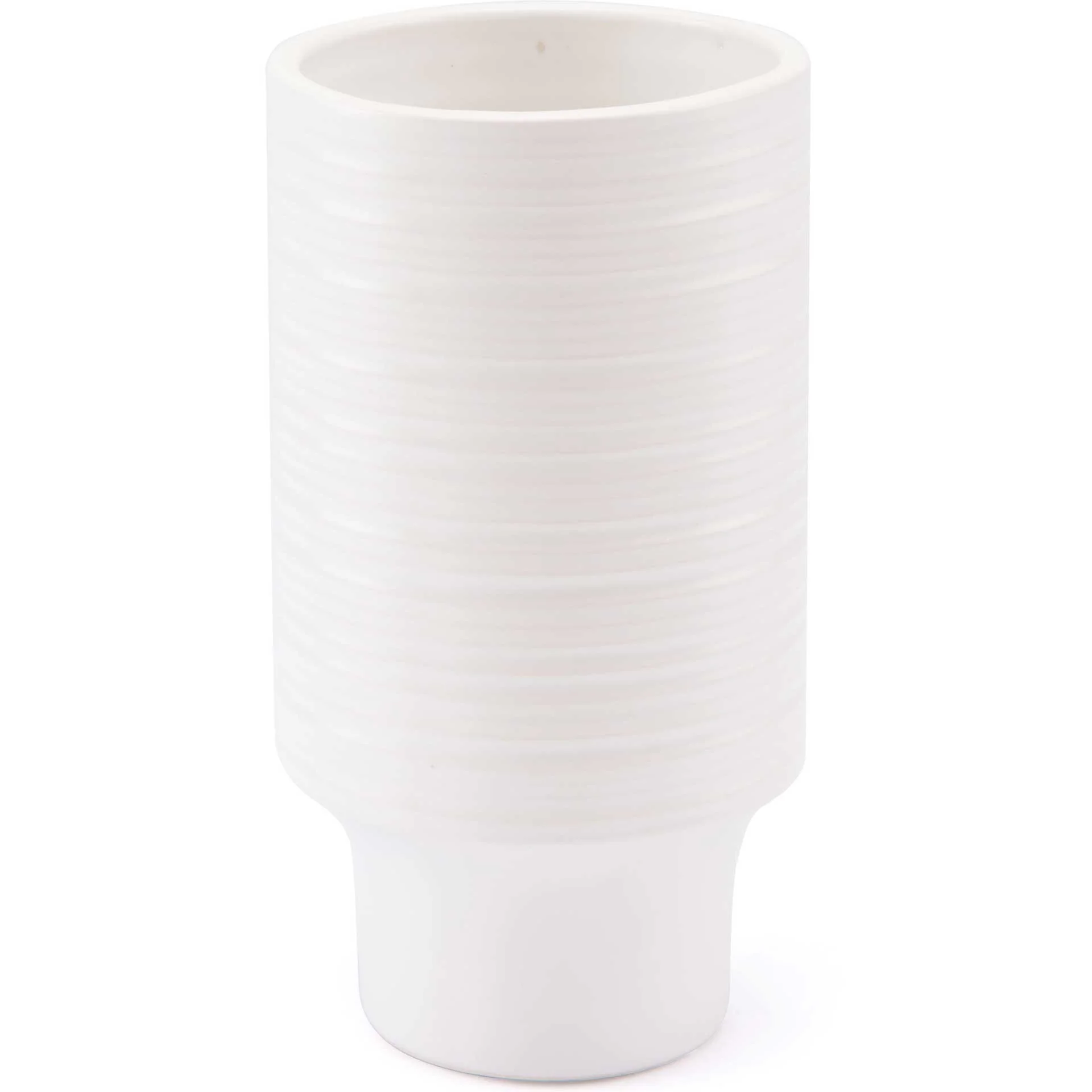 Gentle Ripple Vase White - Image 3