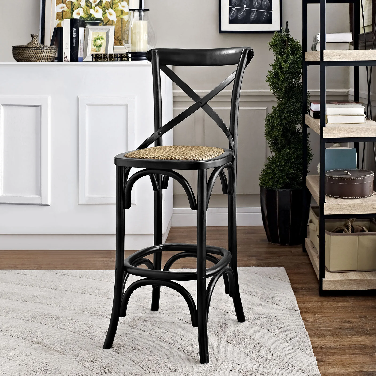 Gentry Bar Stool Black - Image 4