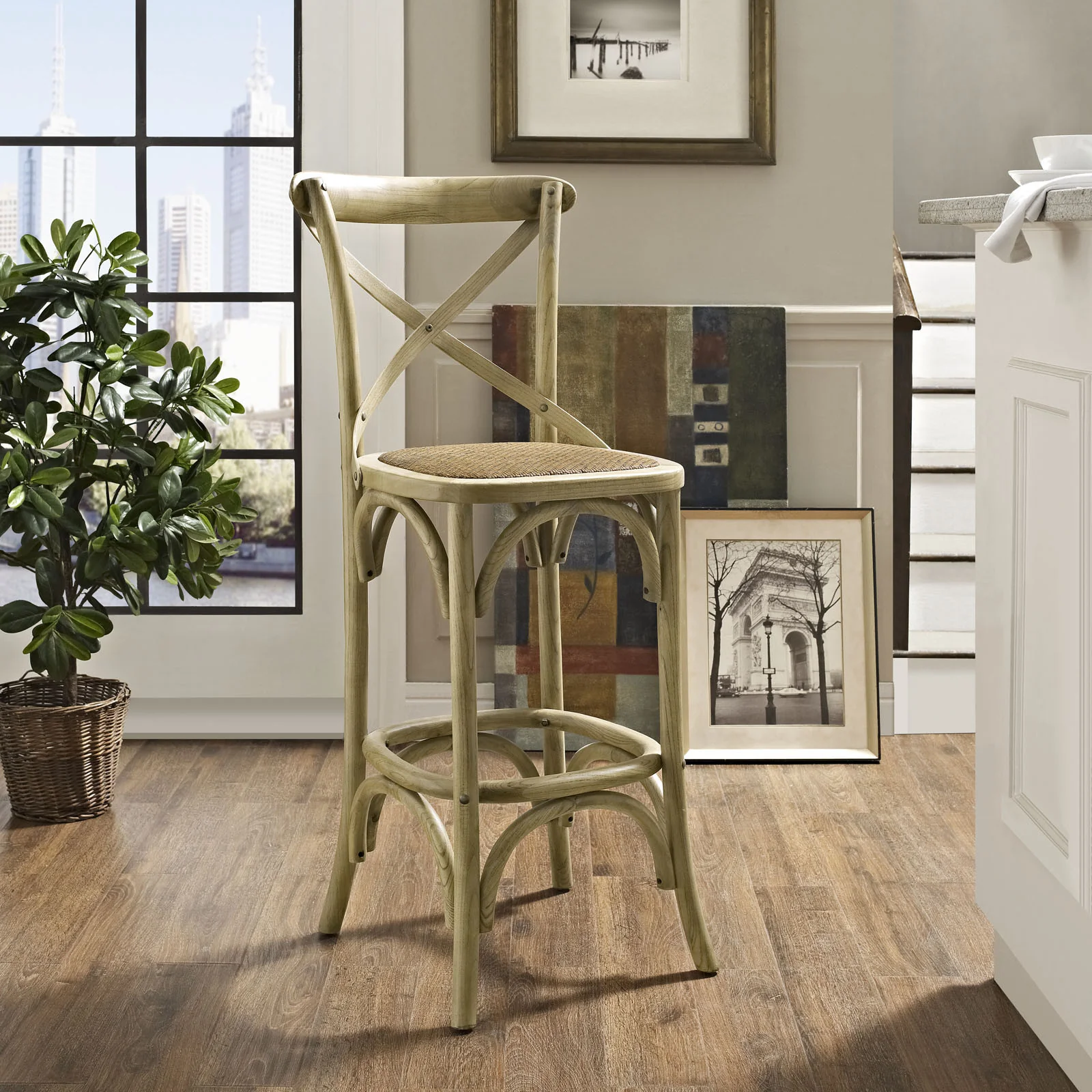 Gentry Bar Stool Natural - Image 4