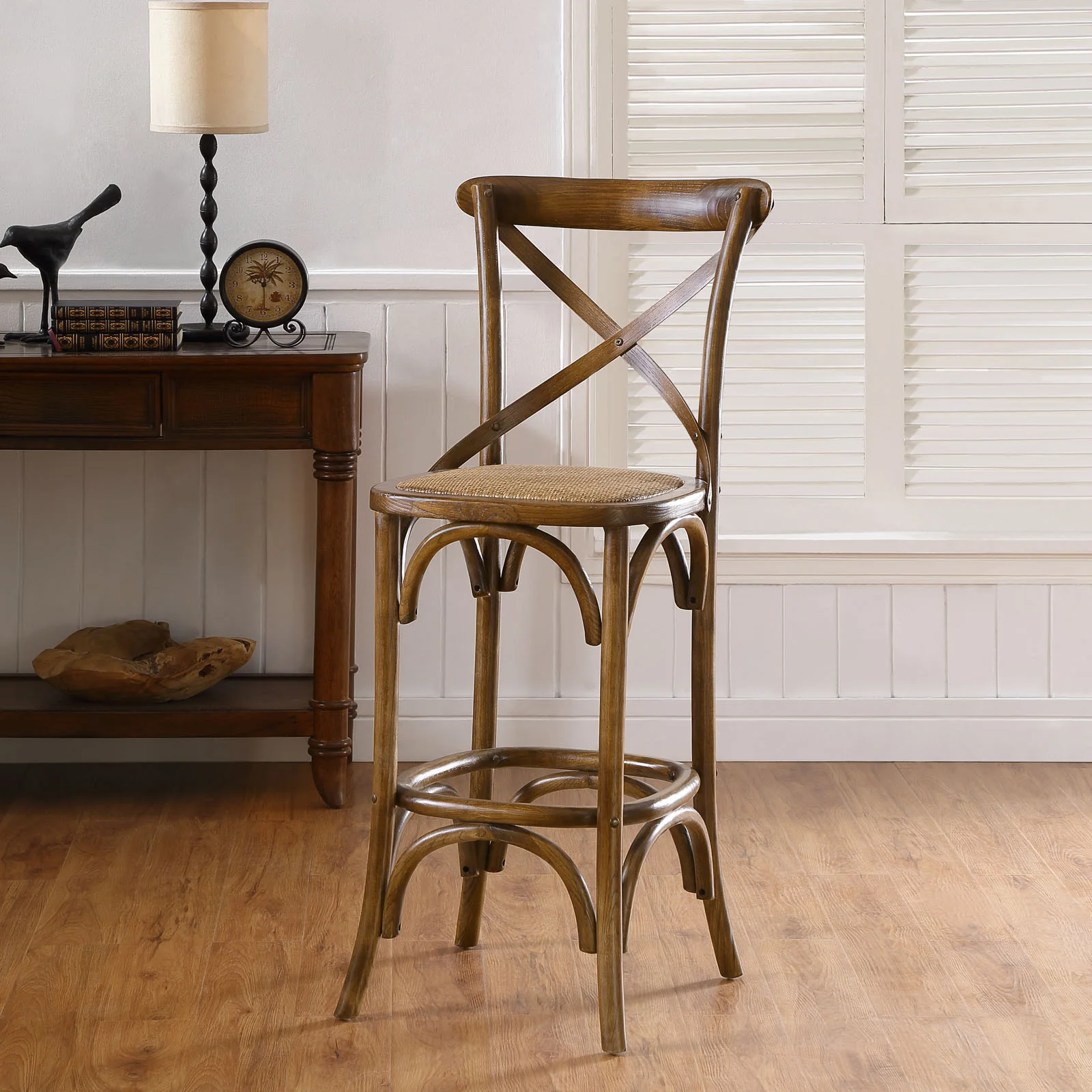 Gentry Bar Stool Walnut - Image 4
