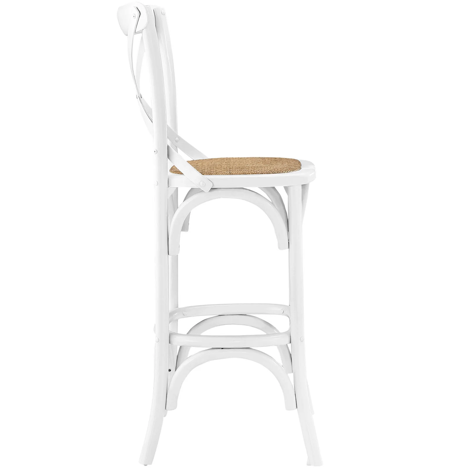 Gentry Bar Stool White - Image 2