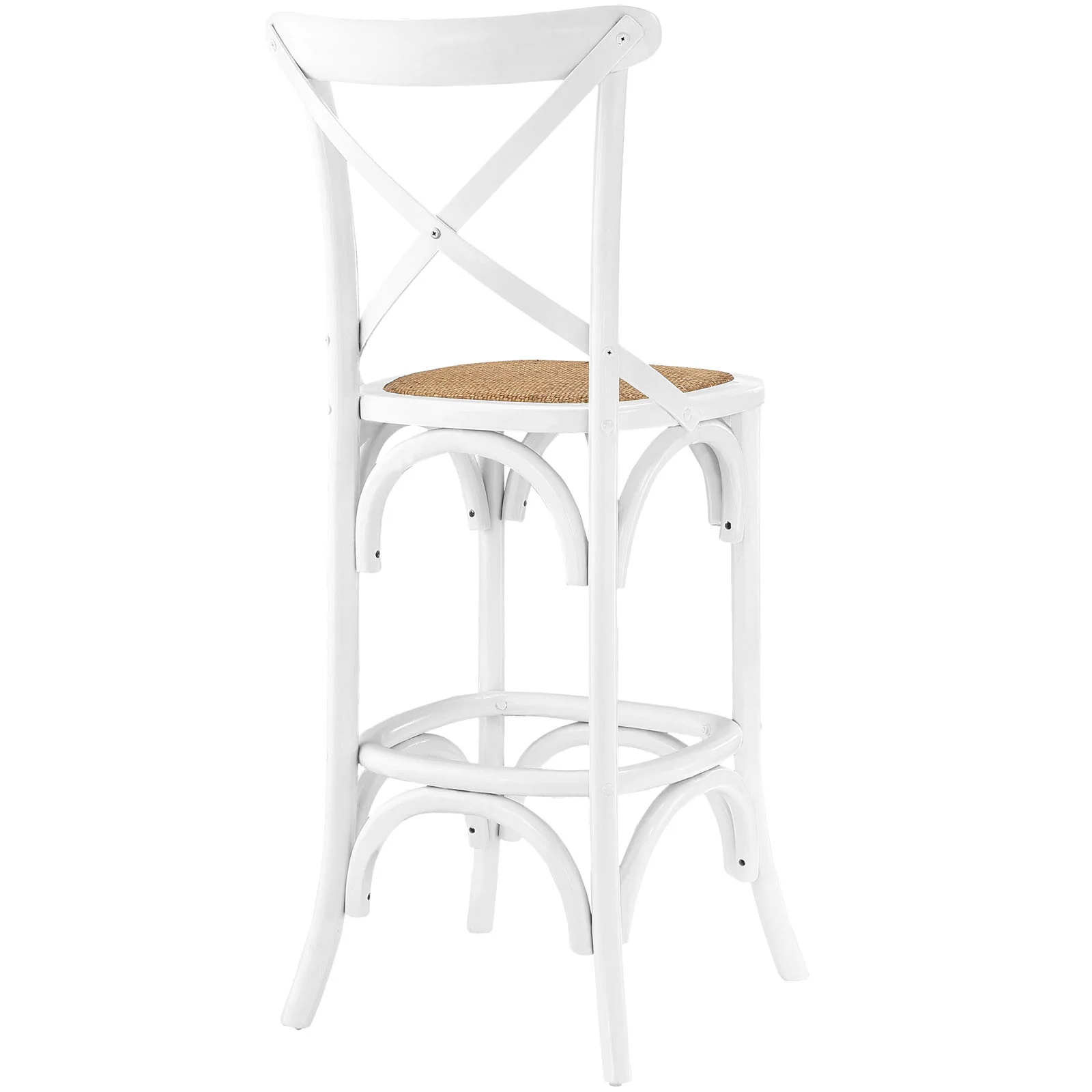 Gentry Bar Stool White - Image 3