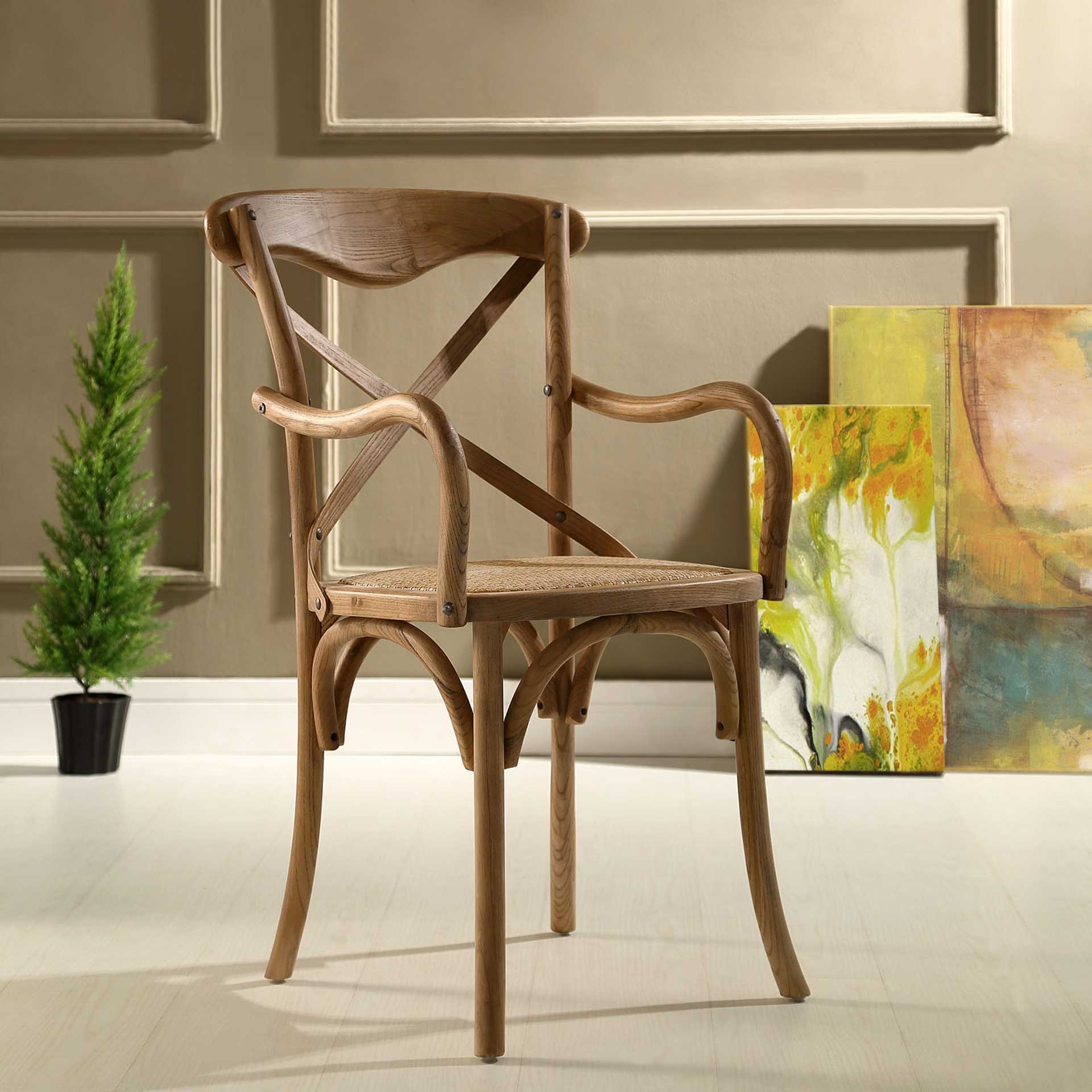Gentry Dining Armchair Walnut - Image 4