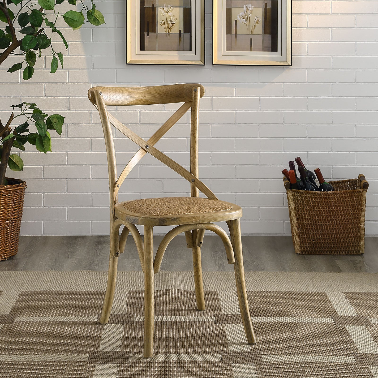 Gentry Dining Side Chair Natural - Image 4