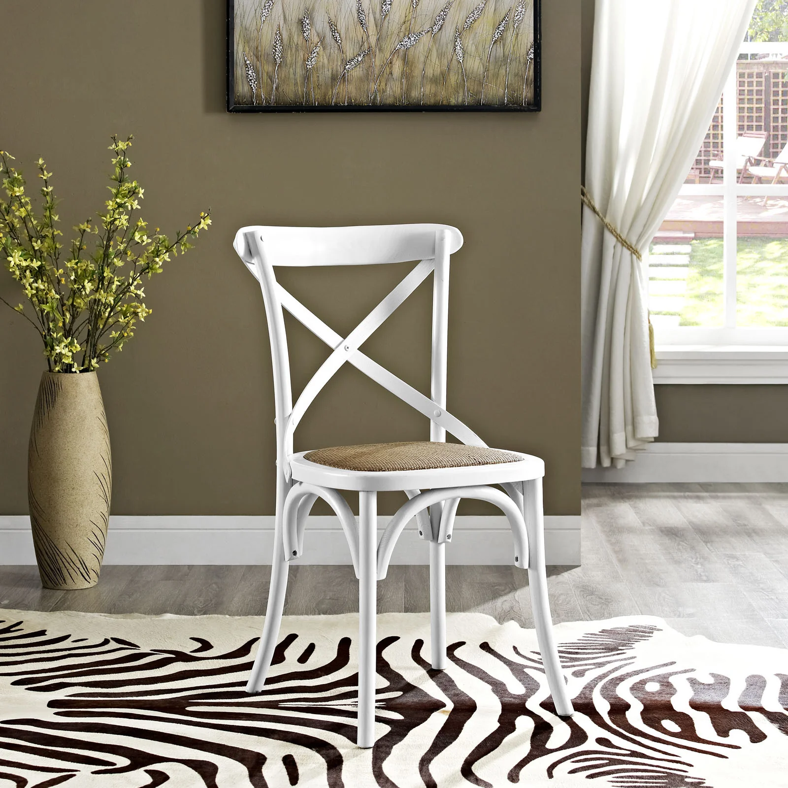 Gentry Dining Side Chair White - Image 4