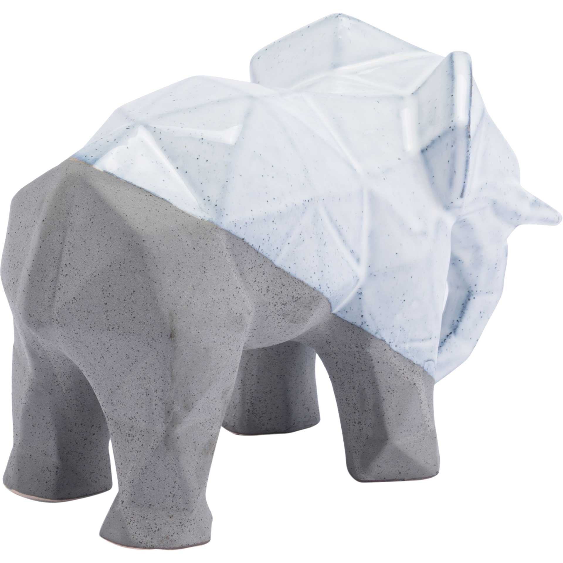 Geo Elephant White/Gray - Image 3