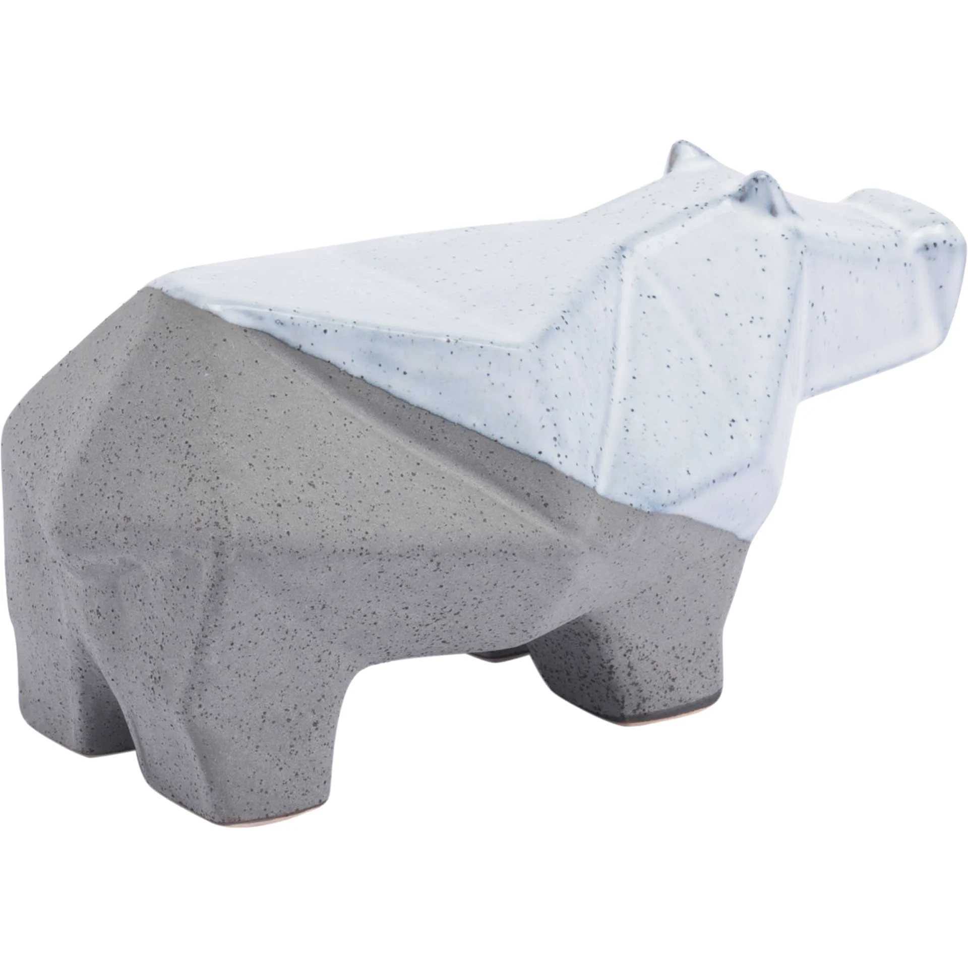 Geo Hippo White/Gray - Image 3