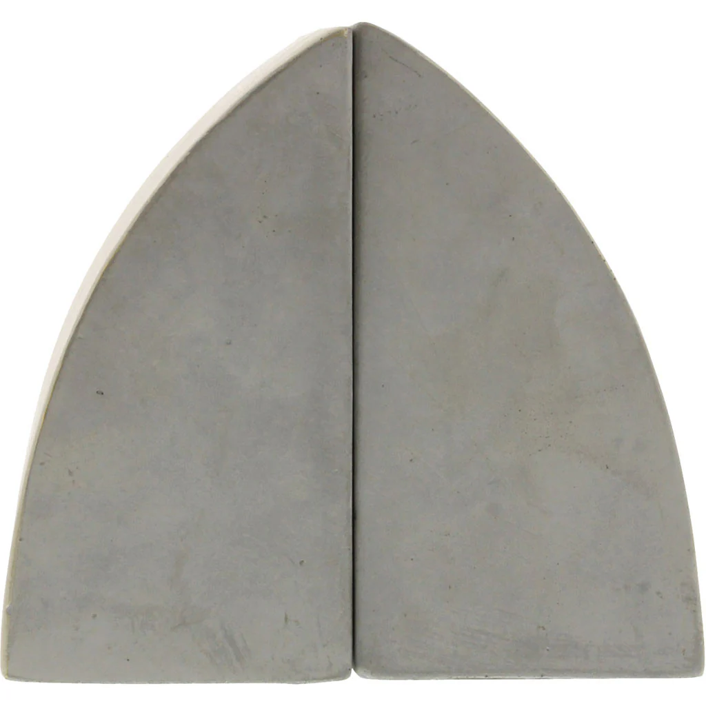 Geometric Cement Bookends Arch - Image 2