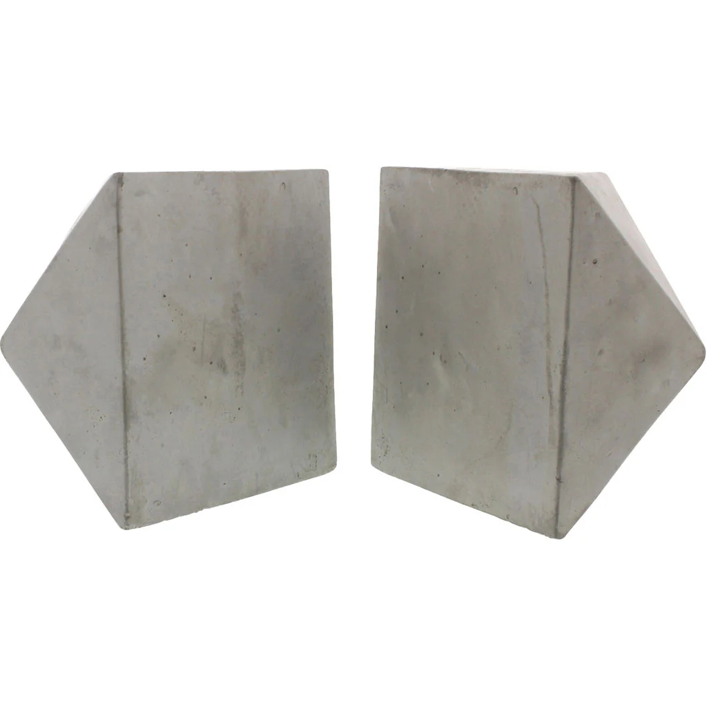 Geometric Cement Bookends Cuboctahedron - Image 2