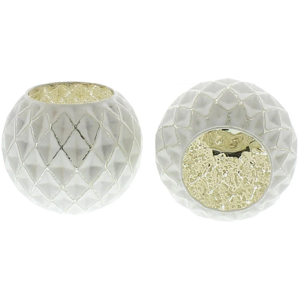 Geometric Glass Votive Cups (Set of 2) - Image 3